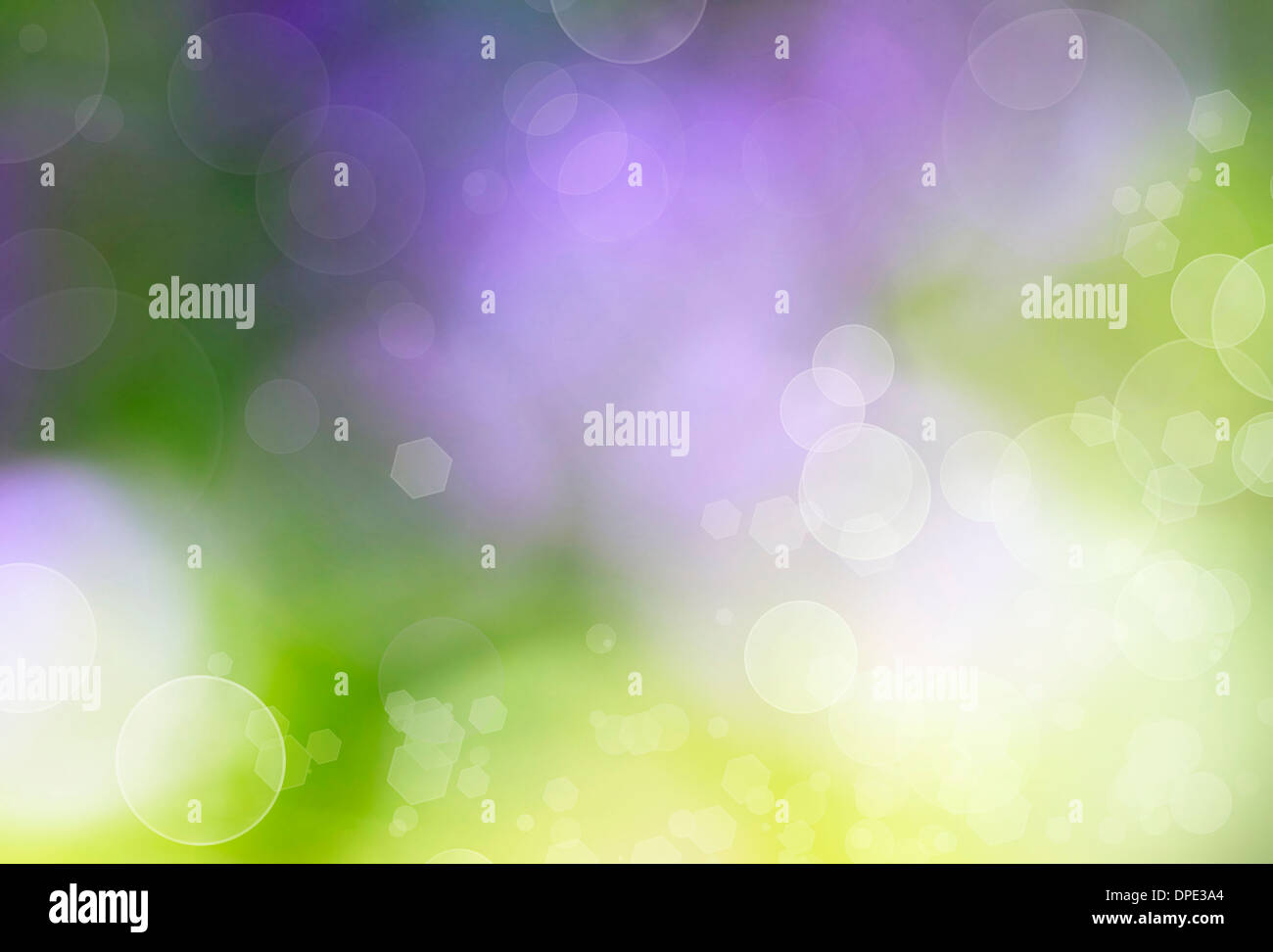 Abstract colorato sfocata sullo sfondo della molla Foto Stock