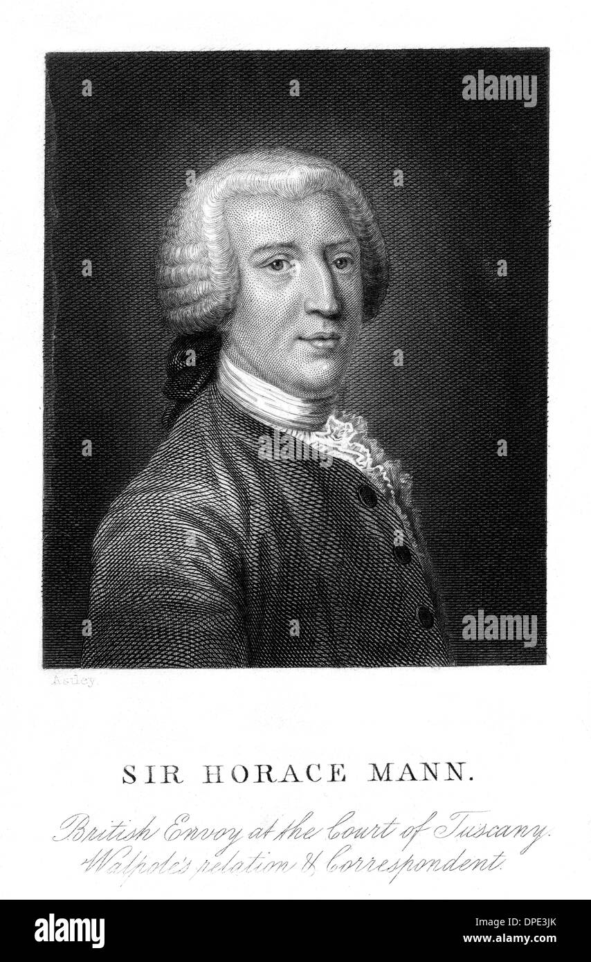 SIR HORACE MANN Foto Stock