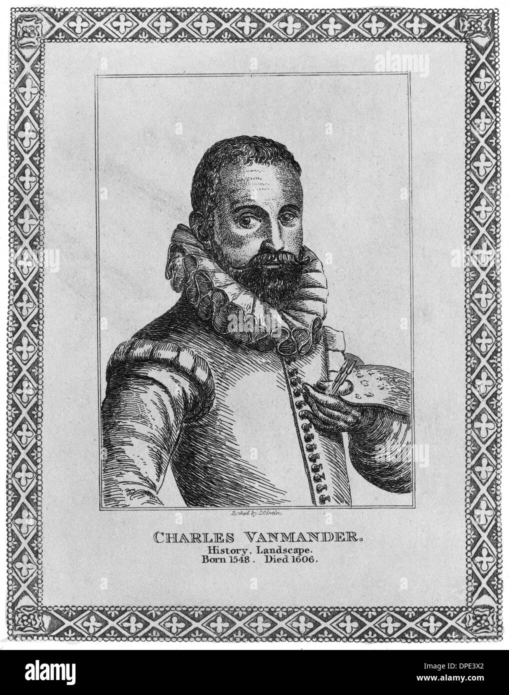 KAREL VAN MANDER Foto Stock