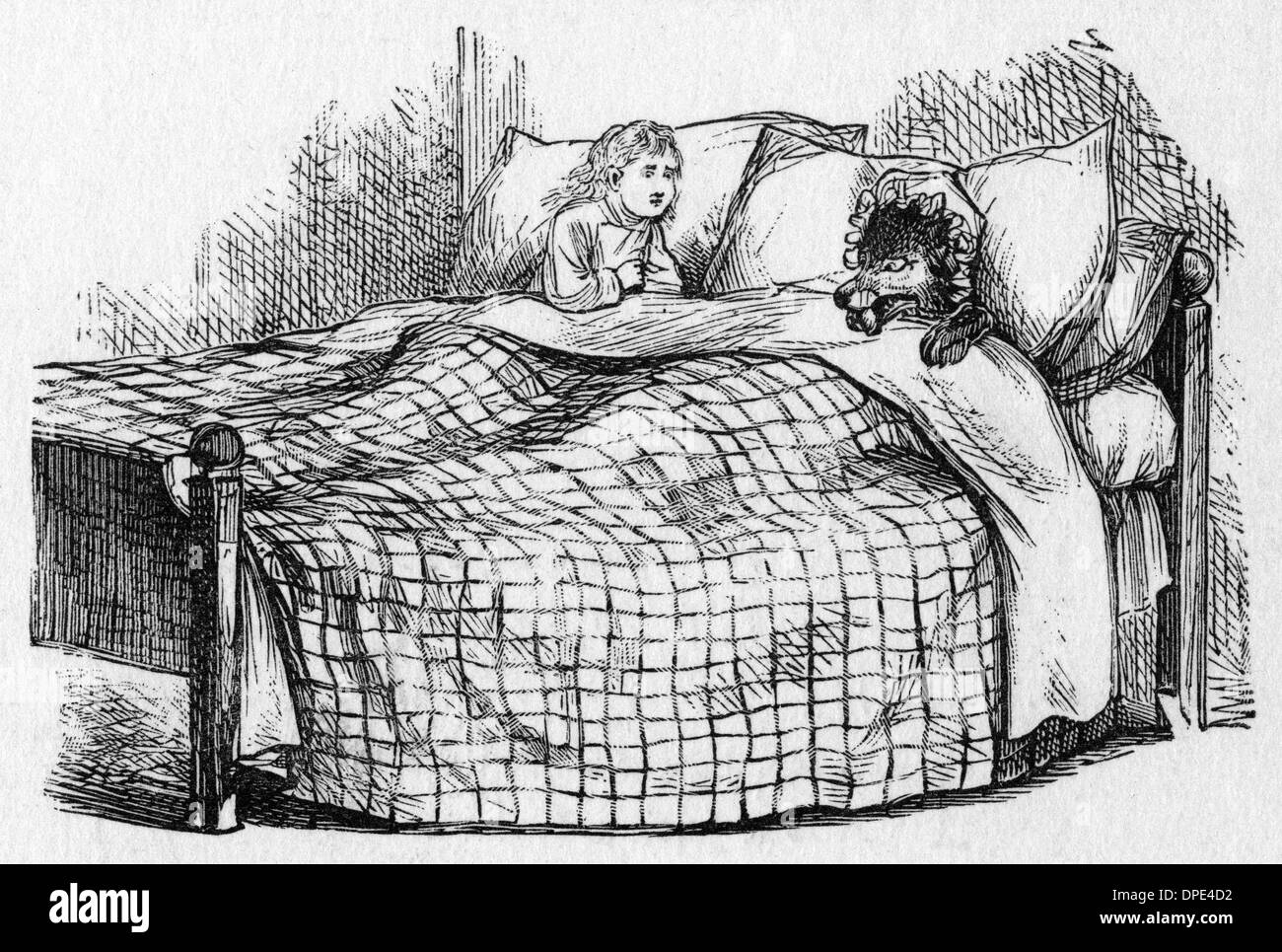 LITTLE Red Riding Hood Foto Stock