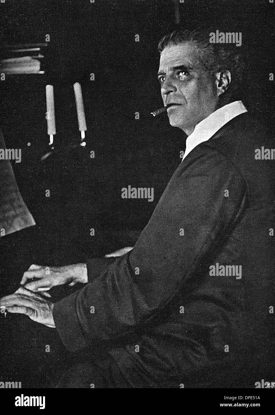 PIETRO MASCAGNI PIANOFORTE Foto Stock