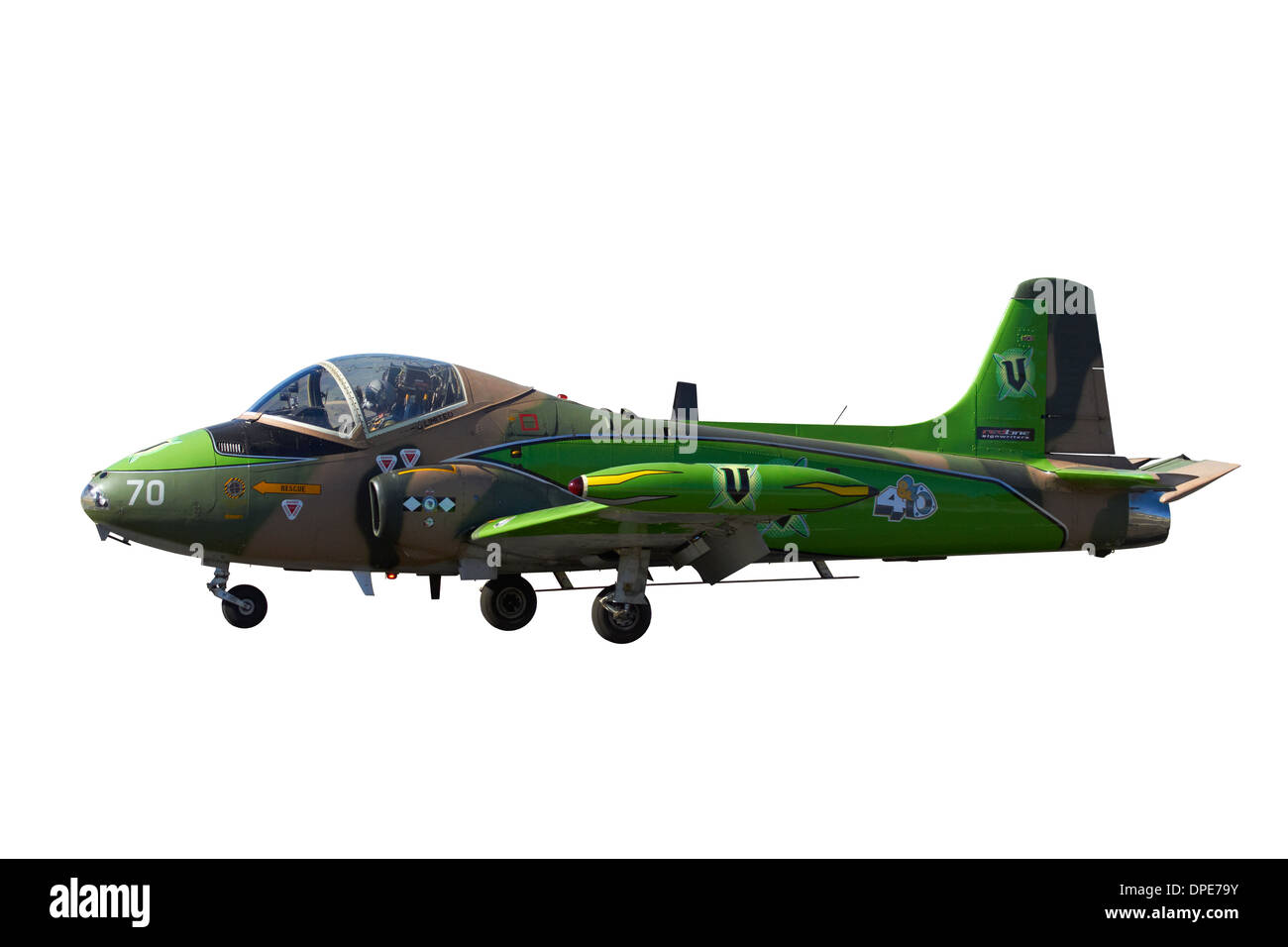 Spaccato di Strikemaster jet Foto Stock