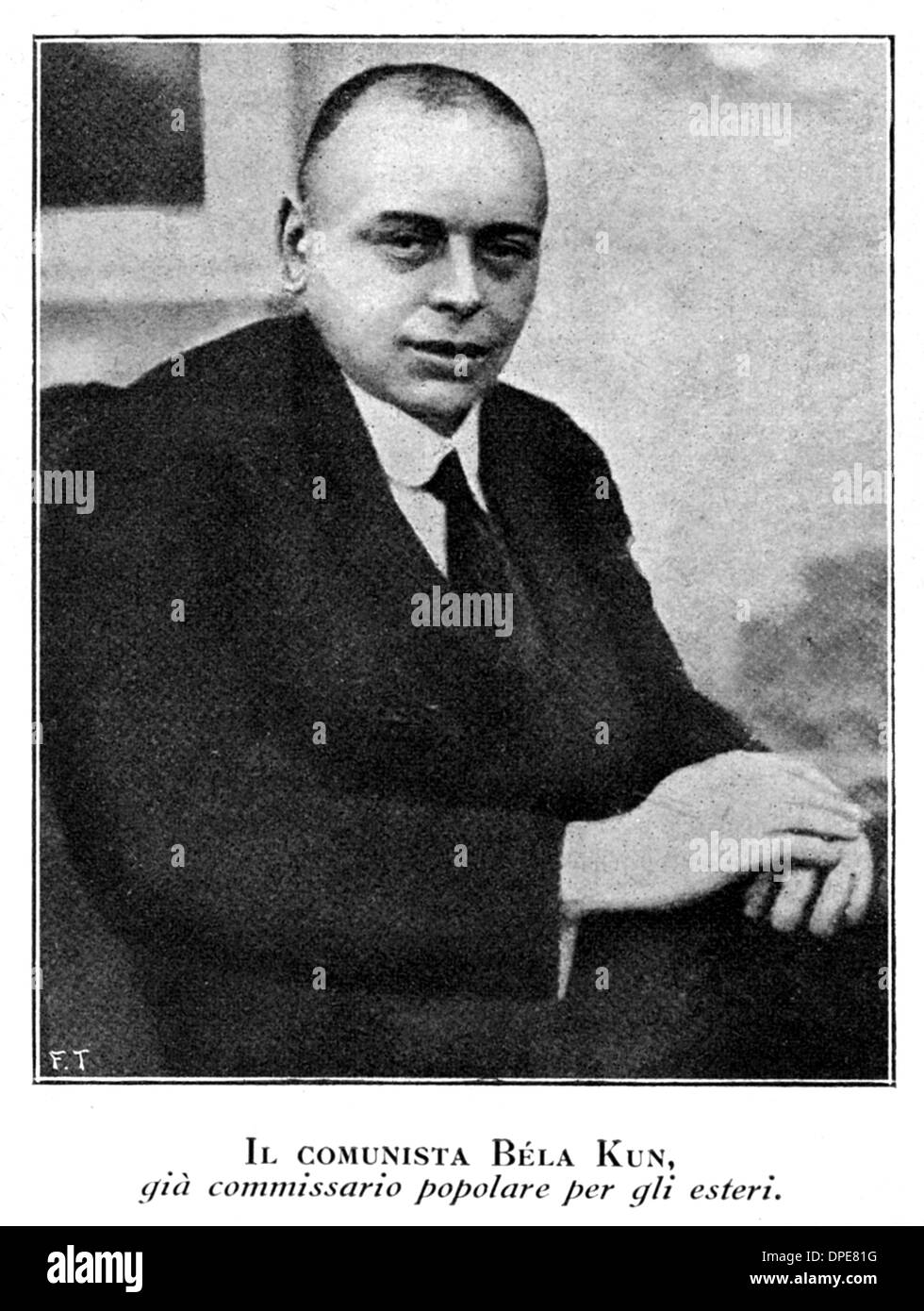 BELA KUN NEL 1919 Foto Stock