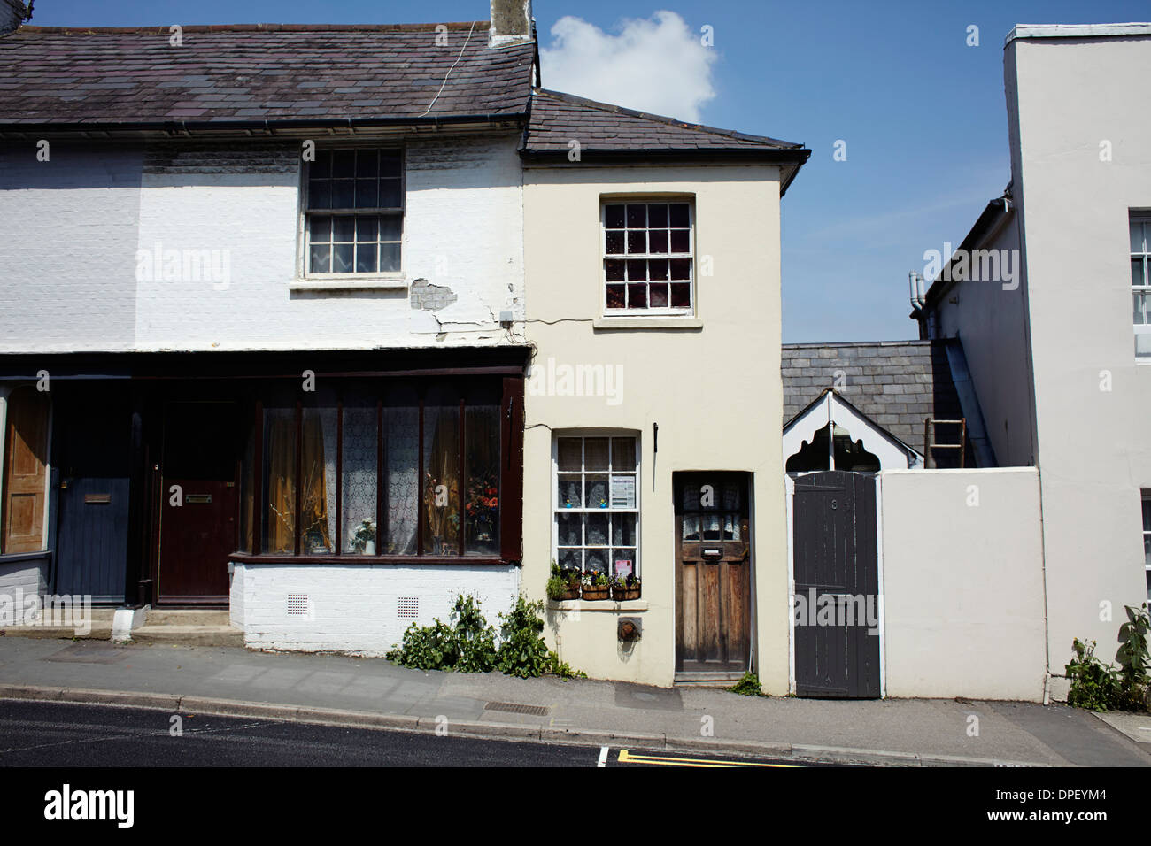 Casa stretta di Lewes, East Sussex Foto Stock