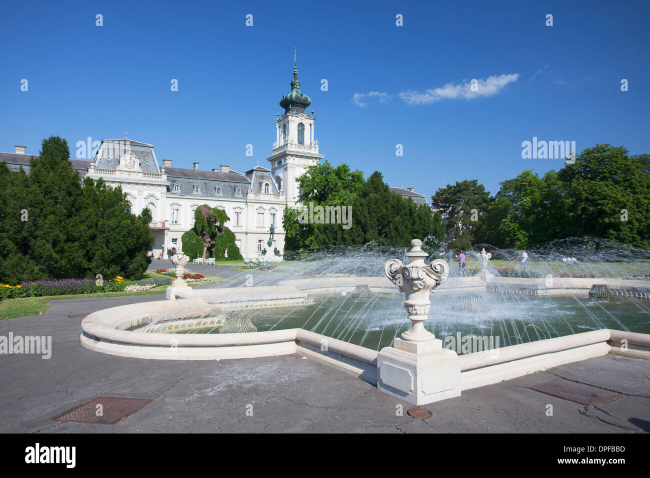 Palazzo Festetics, Keszthely, lago di Balaton, Ungheria, Europa Foto Stock