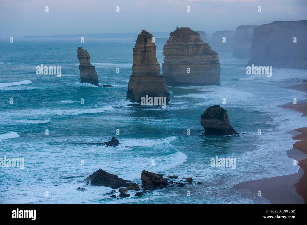 I dodici apostoli, Great Ocean Road, Victoria, Australia Pacific Foto Stock