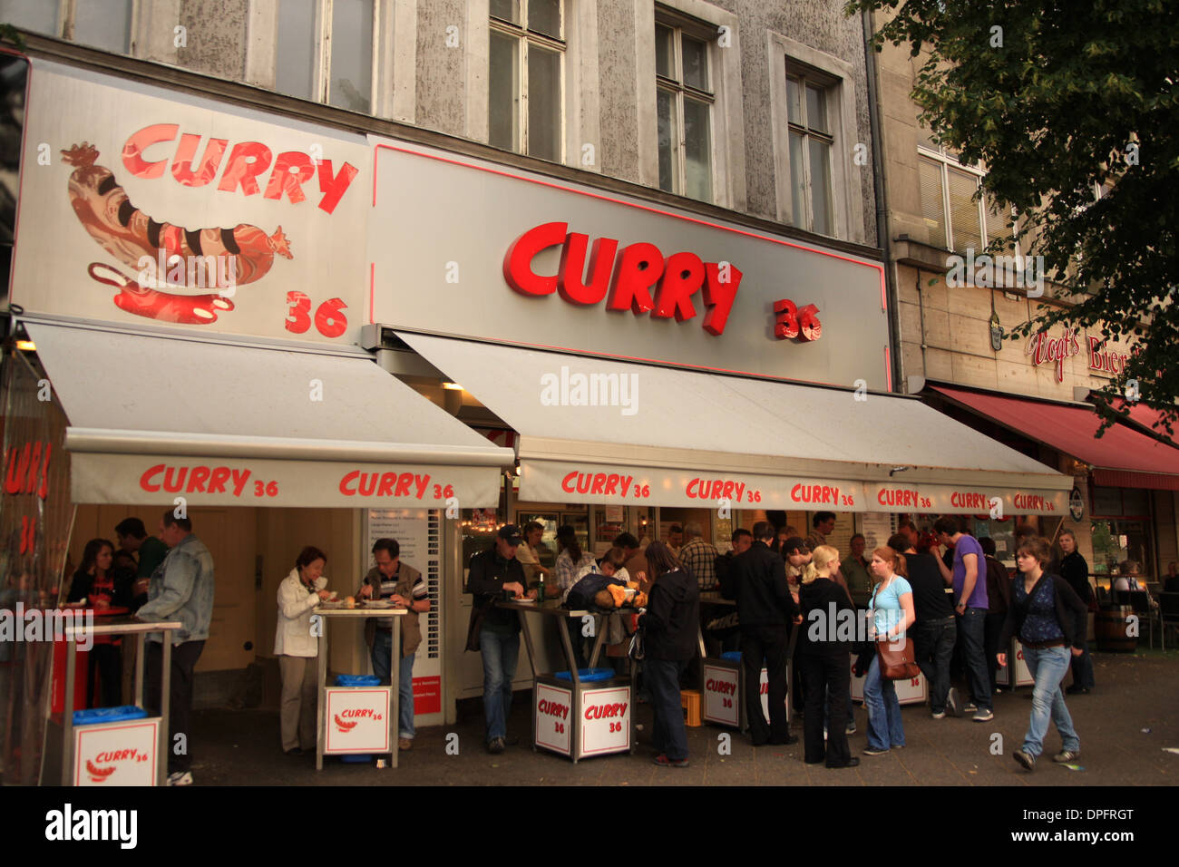 Currywurst,(Berlin, Germania, Deutschland, Europa) Foto Stock