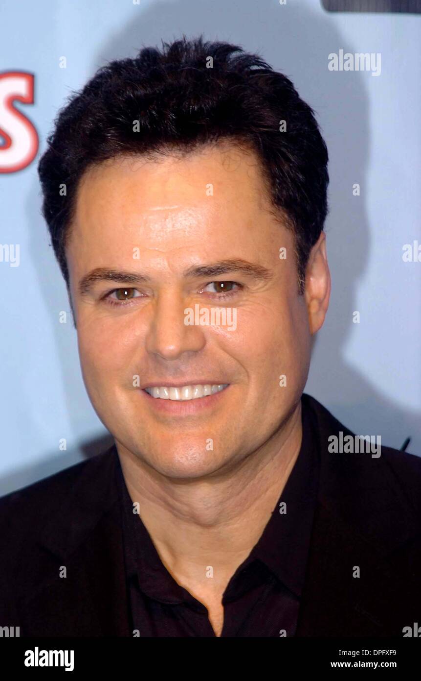 Nov. 16, 2006 - New York New York, Stati Uniti - BROADWAY APERTURA NOTTURNA DI MARRY POPPINS,.IL NUOVO TEATRO DI AMSTERDAM, NEW YORK, NY.COPYRIGHT 2006 - .Donny Osmond.K50798JKRON(Immagine di credito: © Giovanni Krondes/Globe foto/ZUMAPRESS.com) Foto Stock