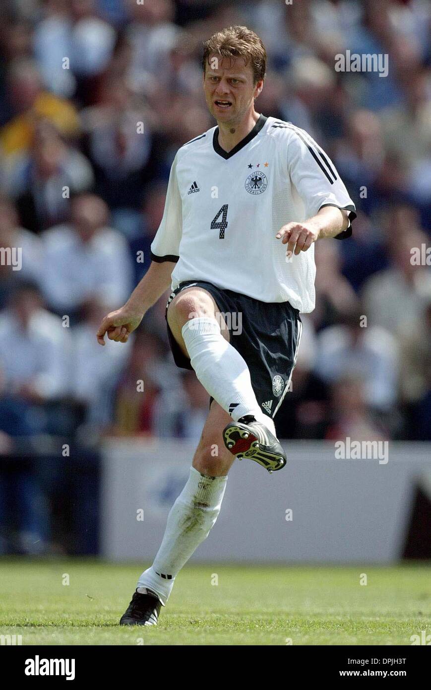 12 maggio 2006 - Hampden Park, Glasgow, Scozia - CHRISTIAN WORNS.GERMANIA.SCOZIA V GERMANIA.Hampden Park, Glasgow, Scozia.07/06/2003.Ha14068.K47872.WORLD CUP 2006 ANTEPRIMA.(Immagine di credito: © Globo foto/ZUMAPRESS.com) Foto Stock