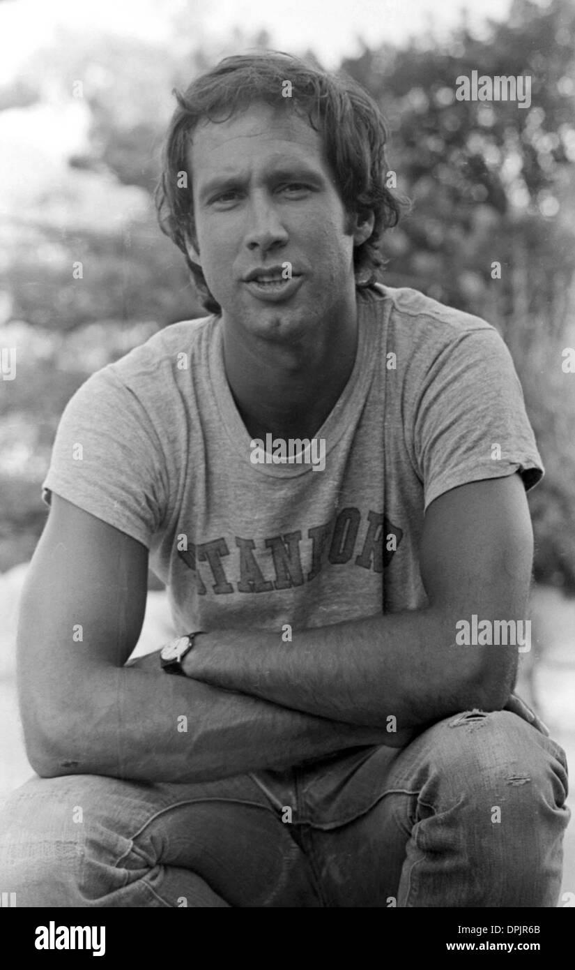 Apr. 27, 2006 - Chevy Chase a casa 07-29-1976.# 28321. SUZANNE MURPHY-(Immagine di credito: © Globo foto/ZUMAPRESS.com) Foto Stock