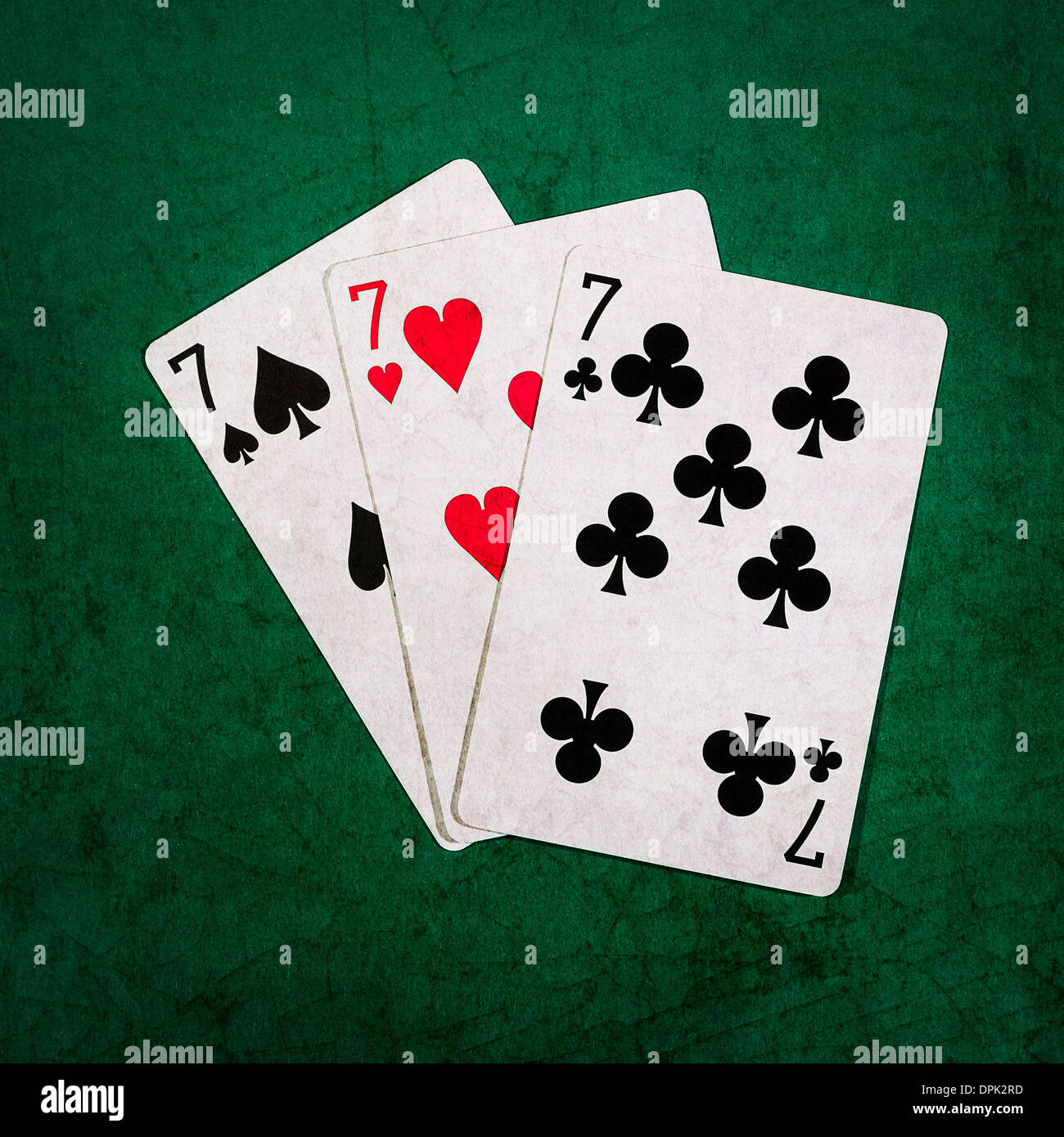 Ventuno 12 - Piazza. Vista ingrandita delle carte da gioco formando il blackjack combinazione di ventuno punti Foto Stock