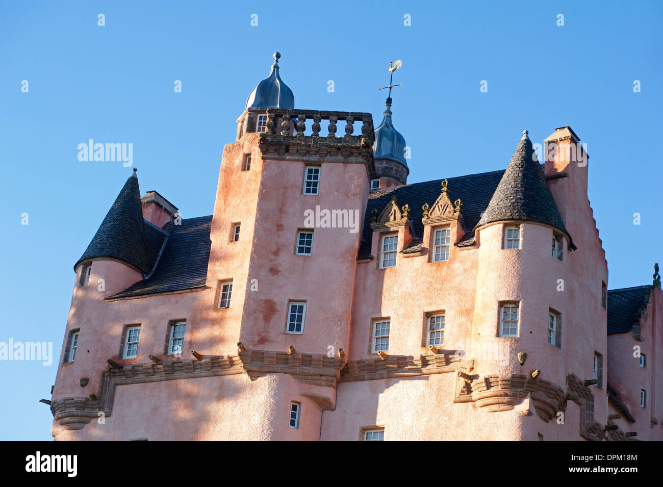 Castello di Craigievar, da Alford, Aberdeenshire. Grampian regione. SCO 9208 Foto Stock