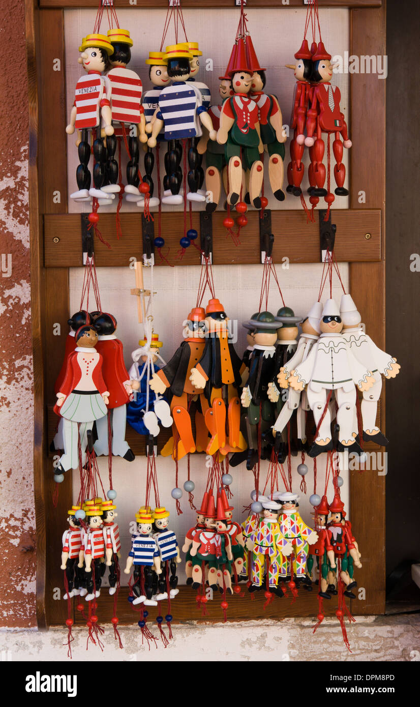 Negozio di souvenir e giocattoli in vendita a Venezia, Italia Foto stock -  Alamy