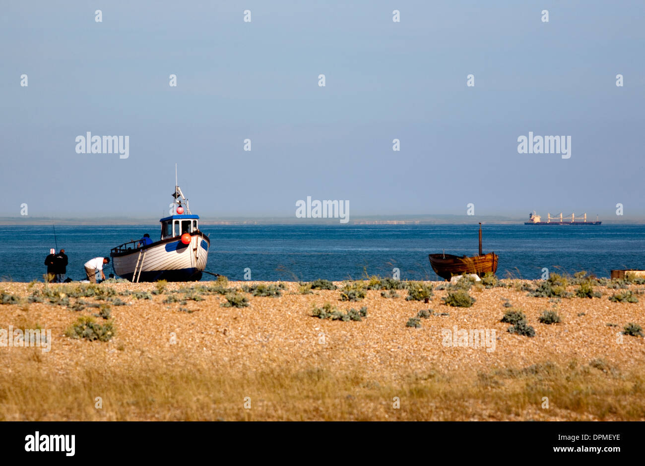 Inghilterra, il canale e la Francia Foto Stock