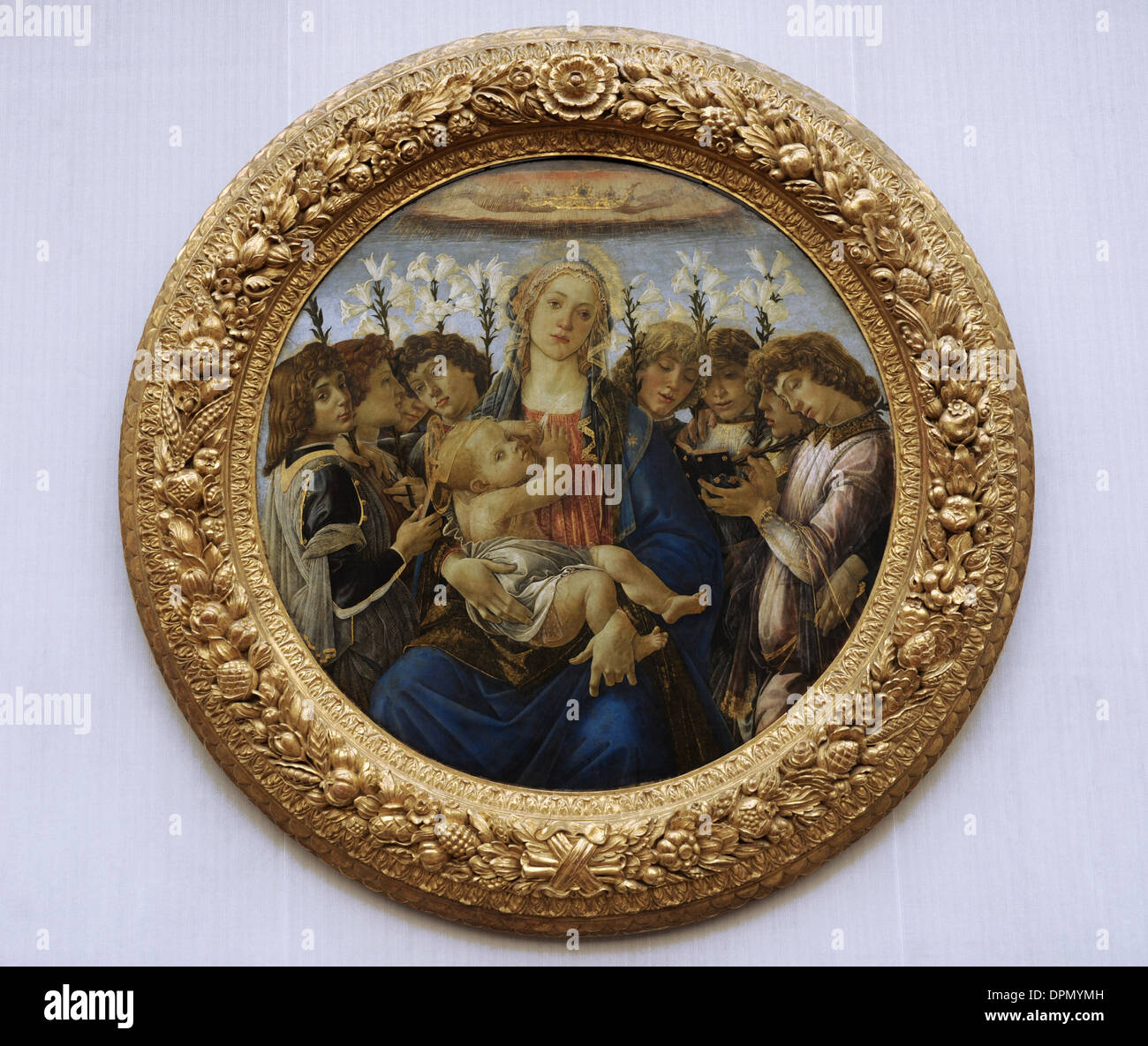 Madonna Col Bambino E Due Angeli Botticelli Madonna Col Bambino E Due Angeli Botticelli