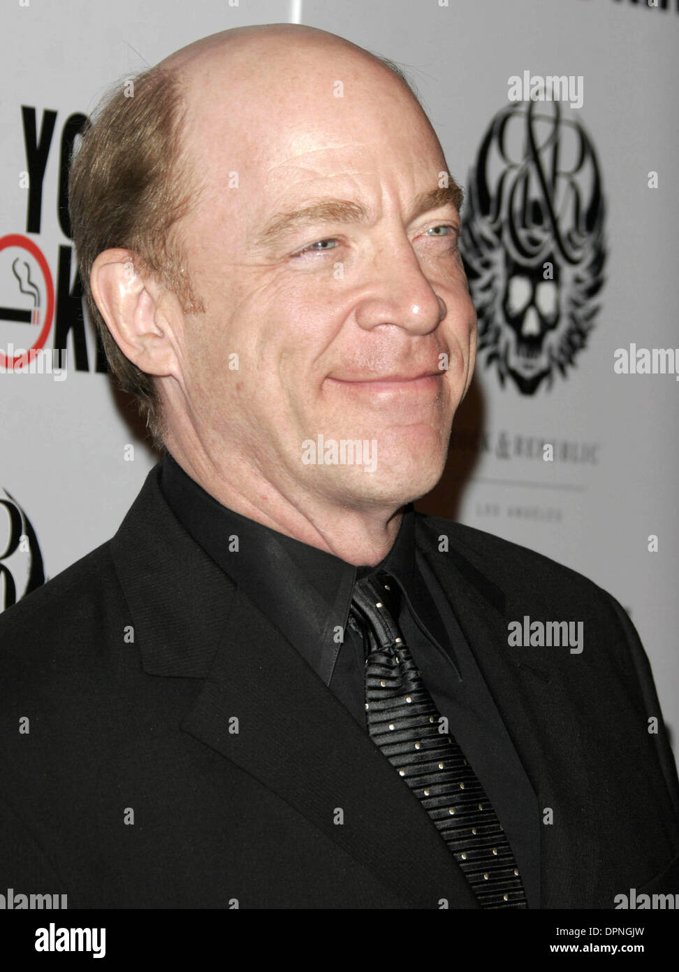 Mar 16, 2006 - West Hollywood, CALIFORNIA, STATI UNITI D'AMERICA - JK SIMMONS -.GRAZIE PER FUMATORI - PREMIERE -.Directors Guild of America, West Hollywood, California - .16-03-2006 -. NINA PROMMER/ 2006.K47176NP.(Immagine di credito: © Globo foto/ZUMAPRESS.com) Foto Stock
