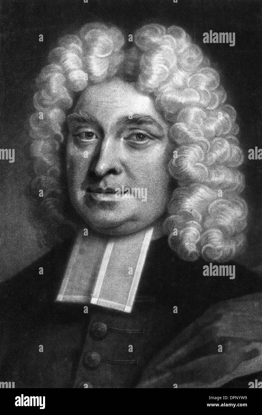 JOHN NESBITT anticonformista churchman 1661 - 1727 Foto Stock
