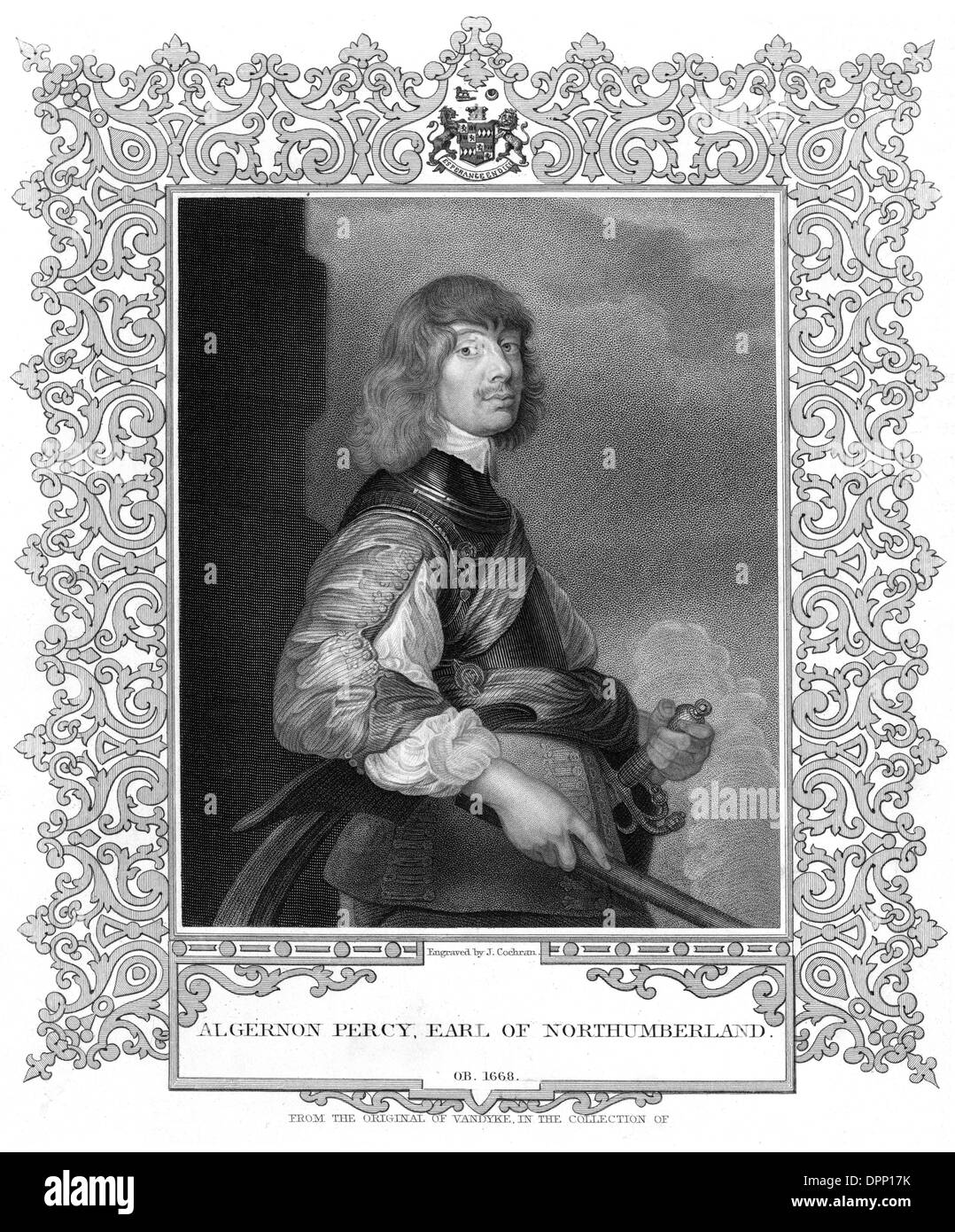 10TH EARL NORTHUMBERLAND Foto Stock