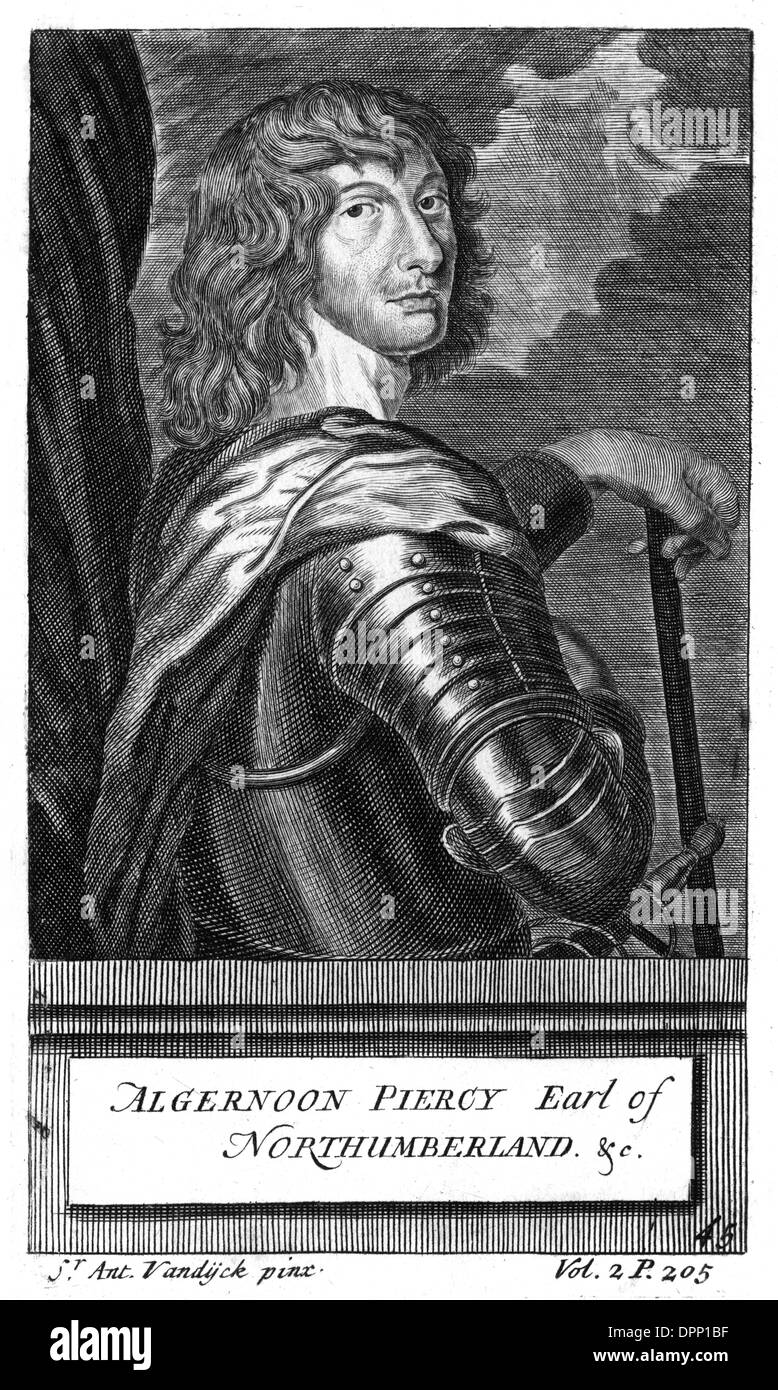 10TH EARL NORTHUMBERLAND Foto Stock