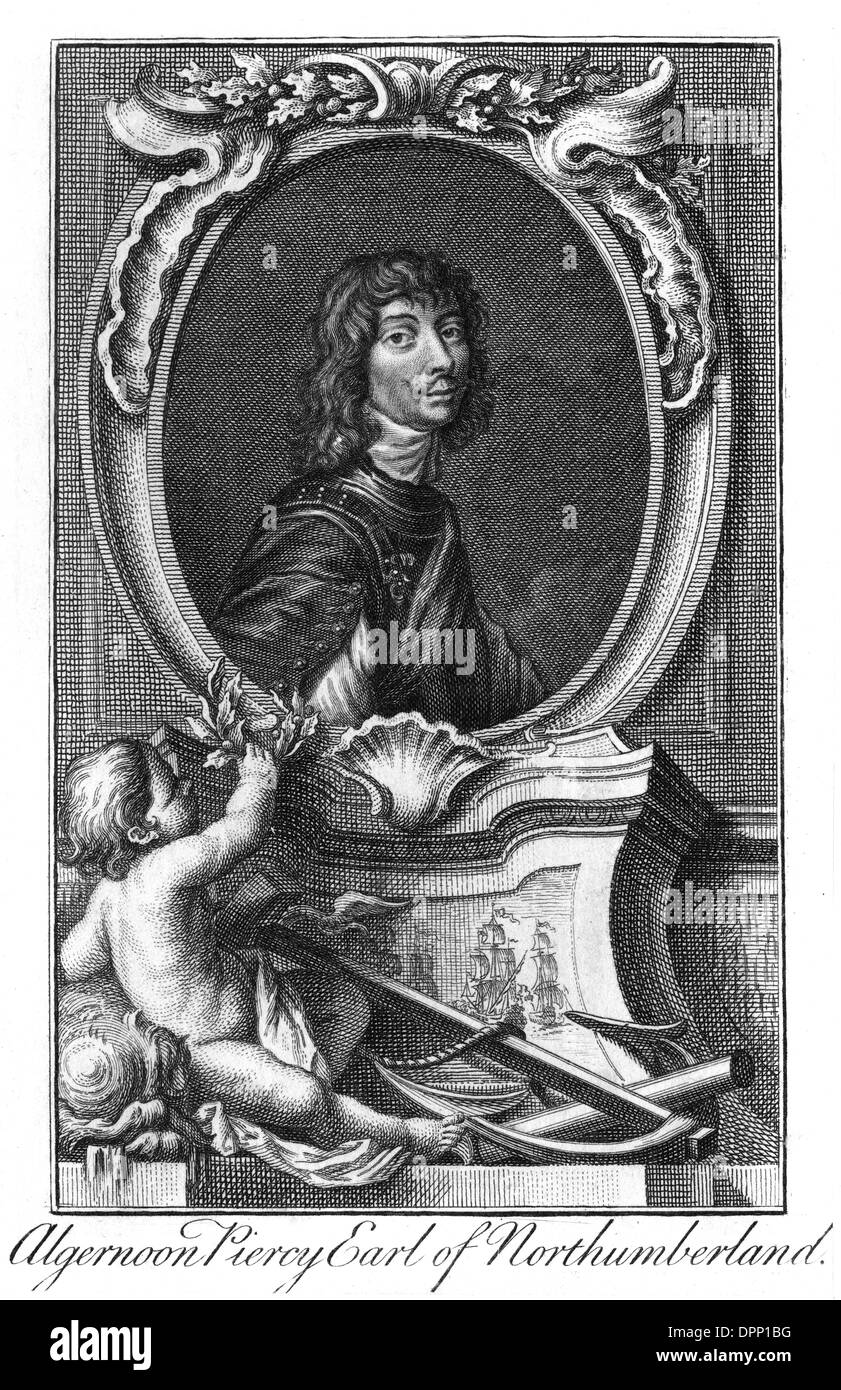 10TH EARL NORTHUMBERLAND Foto Stock