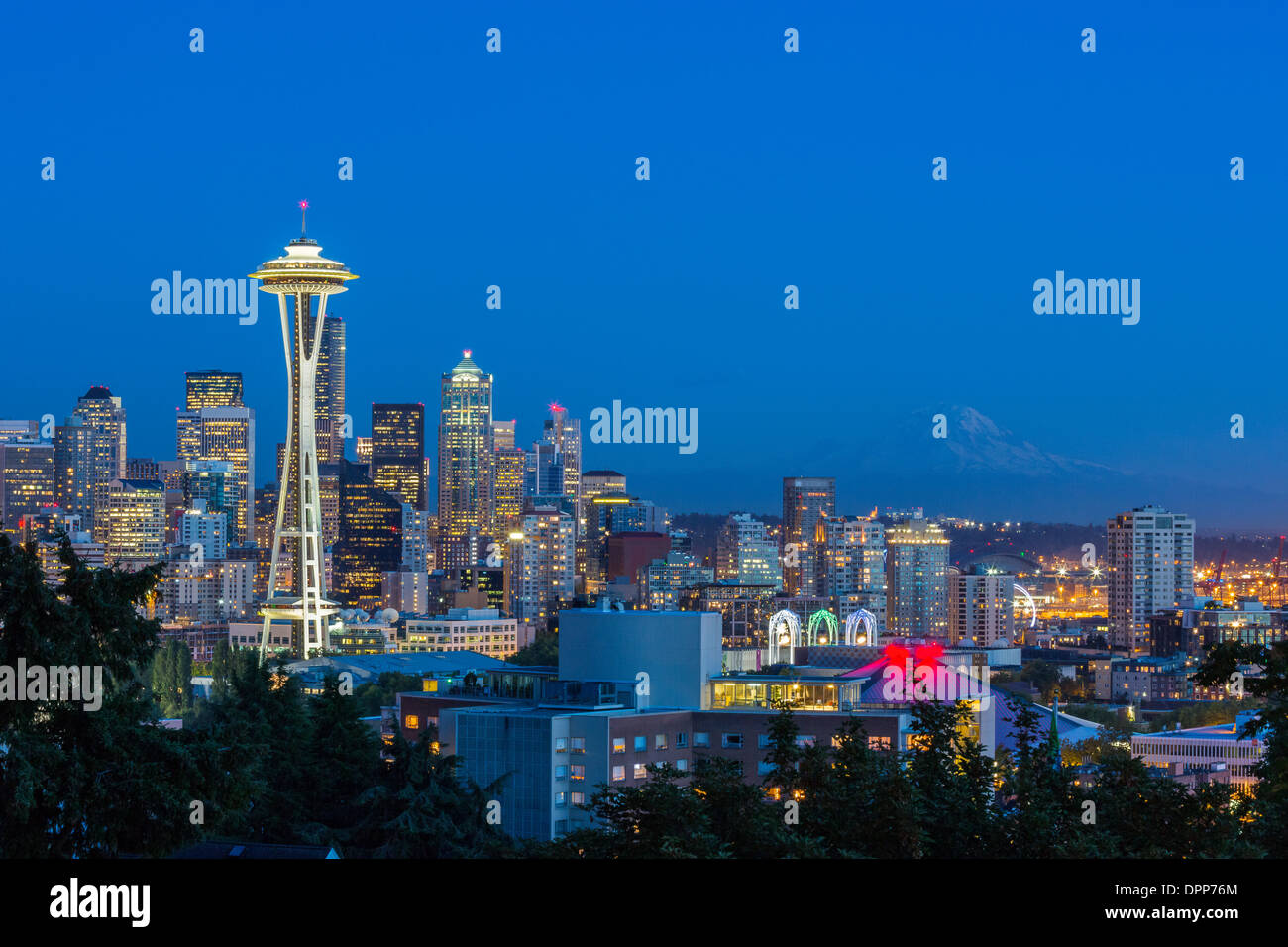 Il centro cittadino di Seattle, Stati Uniti d'America Foto Stock