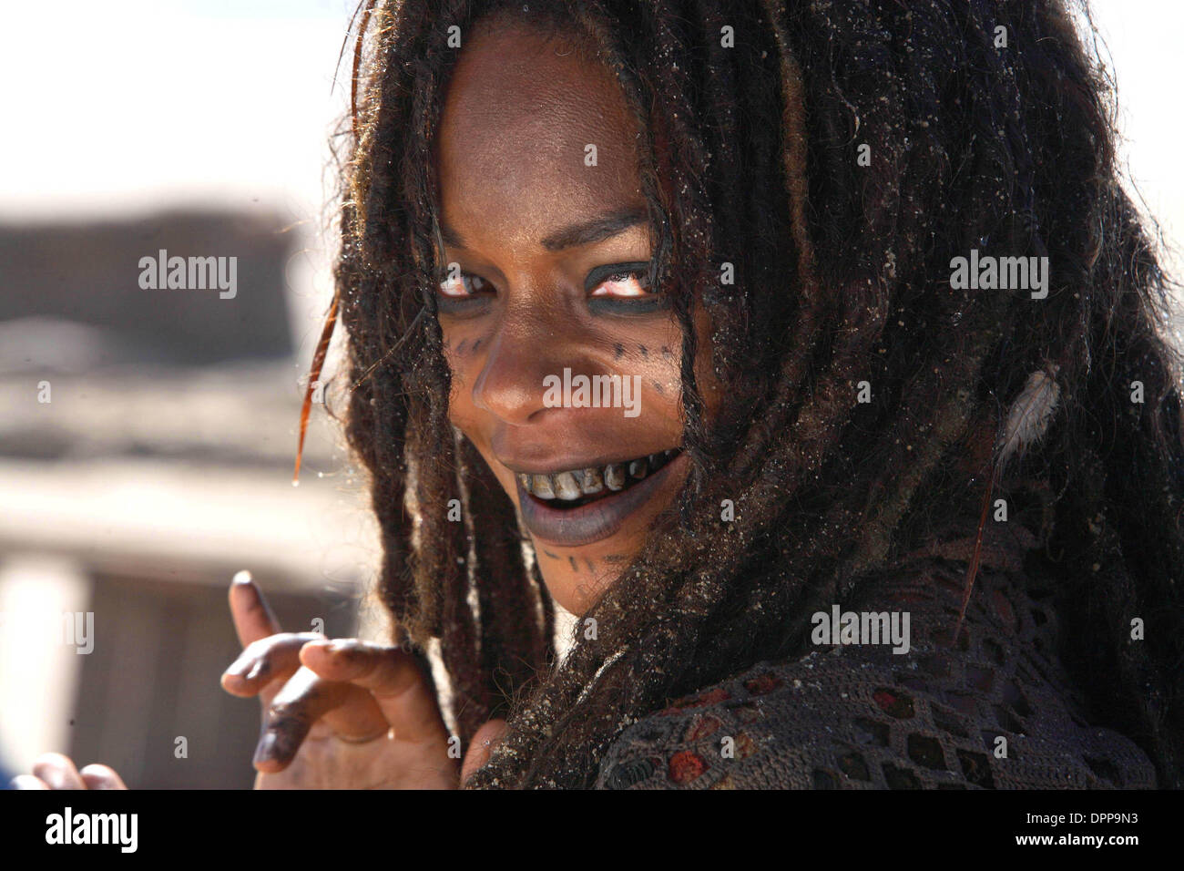 Ottobre 24, 2006 - Naomie Harris.pirati 3.I Pirati dei Caraibi: All'estremità del mondo.FORNITO DA ES- TV-FILM STILL.K53369(Immagine di credito: © Globo foto/ZUMAPRESS.com) Foto Stock