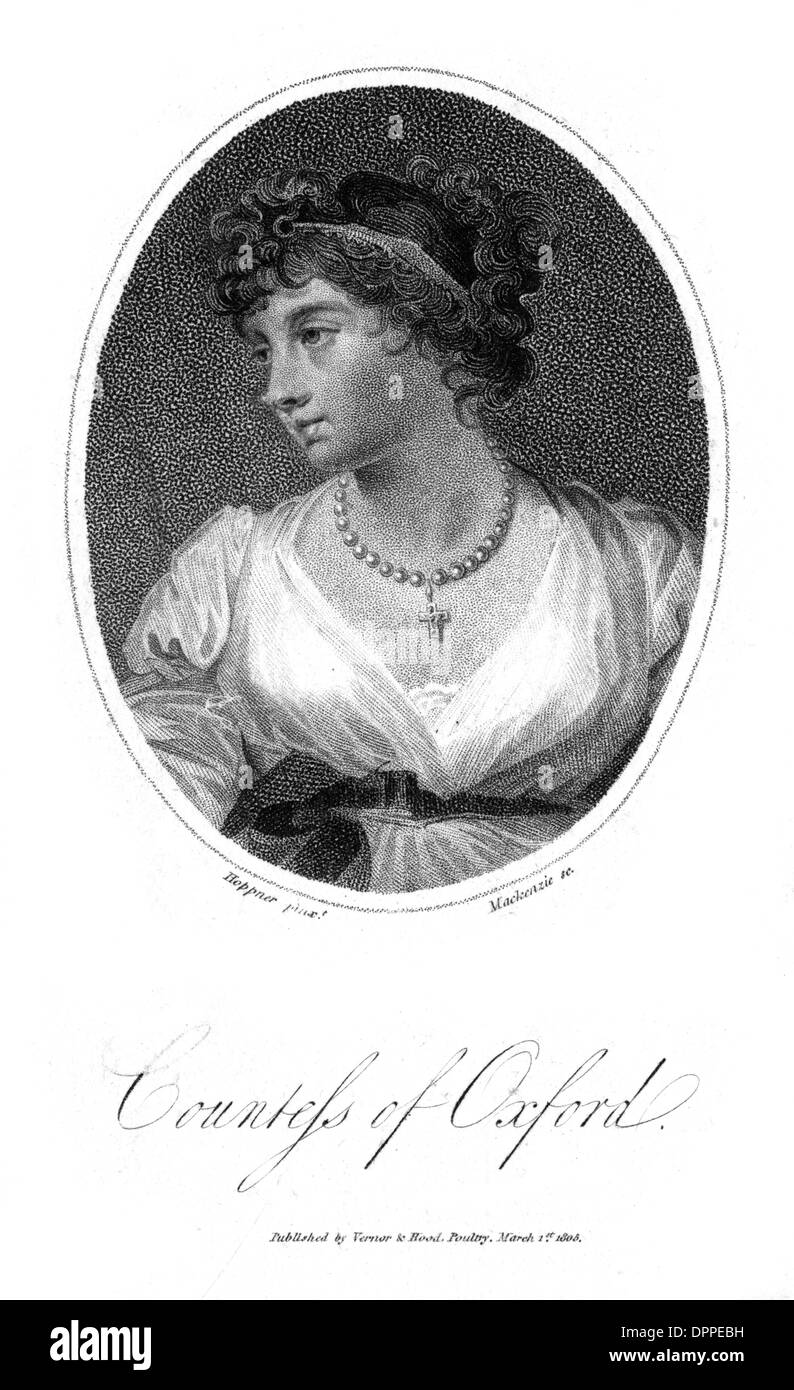 JANE CONTESSA OXFORD Foto Stock