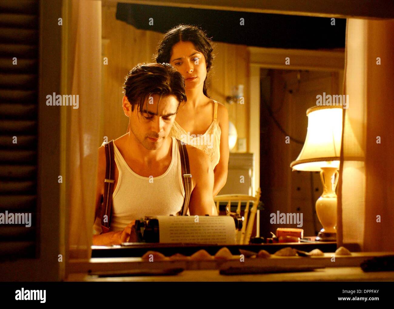 27 febbraio 2006 - K51176ES.'' Chiedi alla polvere ''.TV-Alambicchi di film.forniti dal film stelle Colin Farrell, Salma Hayek, Donald Sutherland, Eileen Atkins Idina Menzel e Justin Kirk(Immagine di credito: © Globo foto/ZUMAPRESS.com) Foto Stock