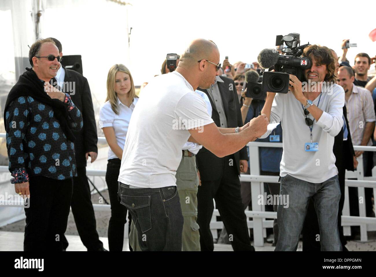 Sett. 8, 2006 - K49612.Festival de Deauville 2006 - Photocall.Find me colpevole 09-06-2006. Acc-PixPlanete- Vin Diesel(Immagine di credito: © Globo foto/ZUMAPRESS.com) Foto Stock