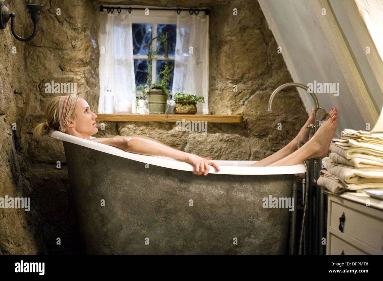 Nov. 9, 2006 - K51172ES.'' LA VACANZA ''.TV-Alambicchi di film.fornito di Cameron Diaz(Immagine di credito: © Globo foto/ZUMAPRESS.com) Foto Stock