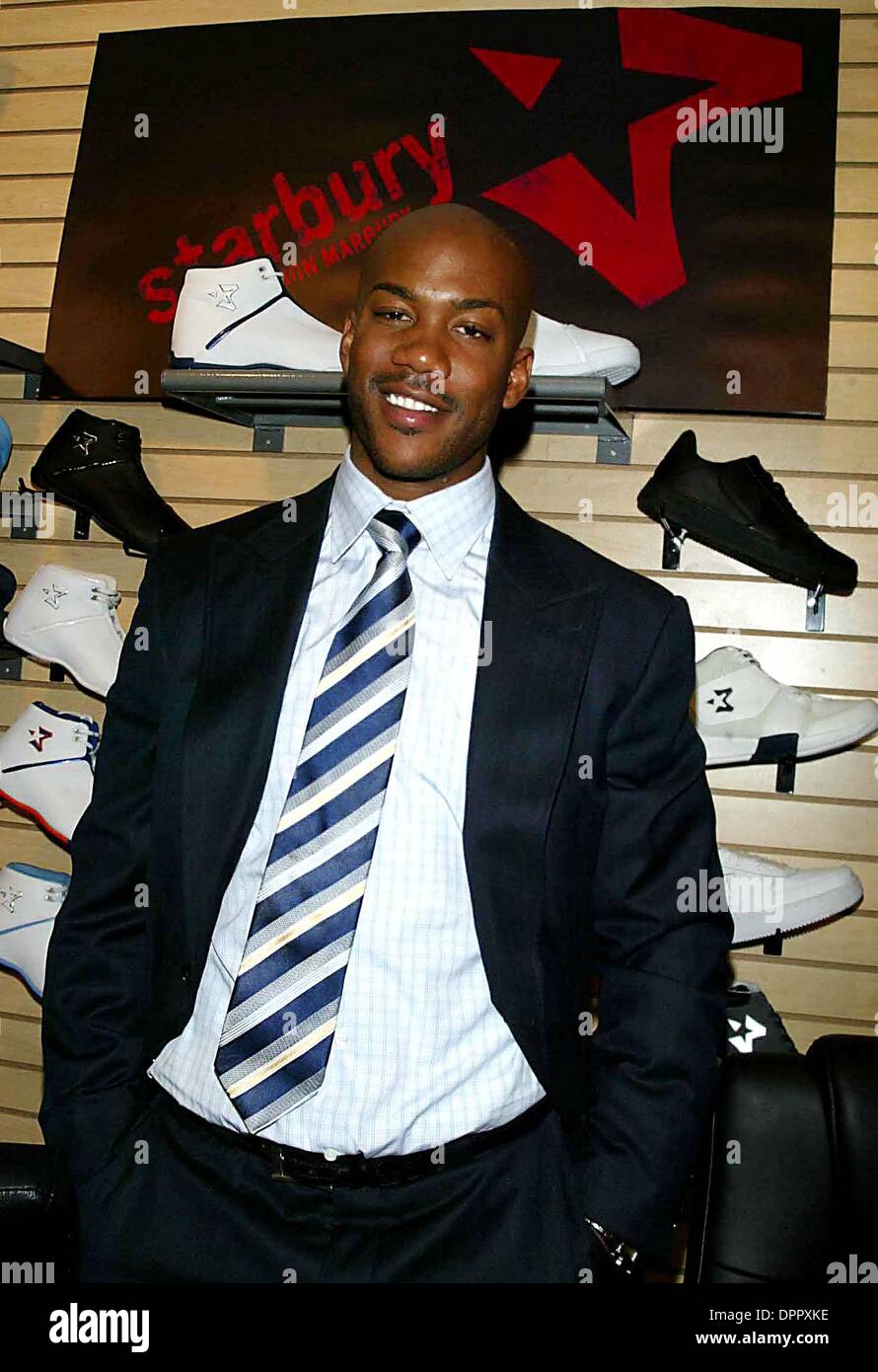 Agosto 16, 2006 - K49308VUL.stella NBA Stephon Marbury lancia "La  Collezione tarbury'' di Stephon Marbury, una nuova di alta qualità della  linea di abbigliamento e scarpe da ginnastica offerte solo a Steve