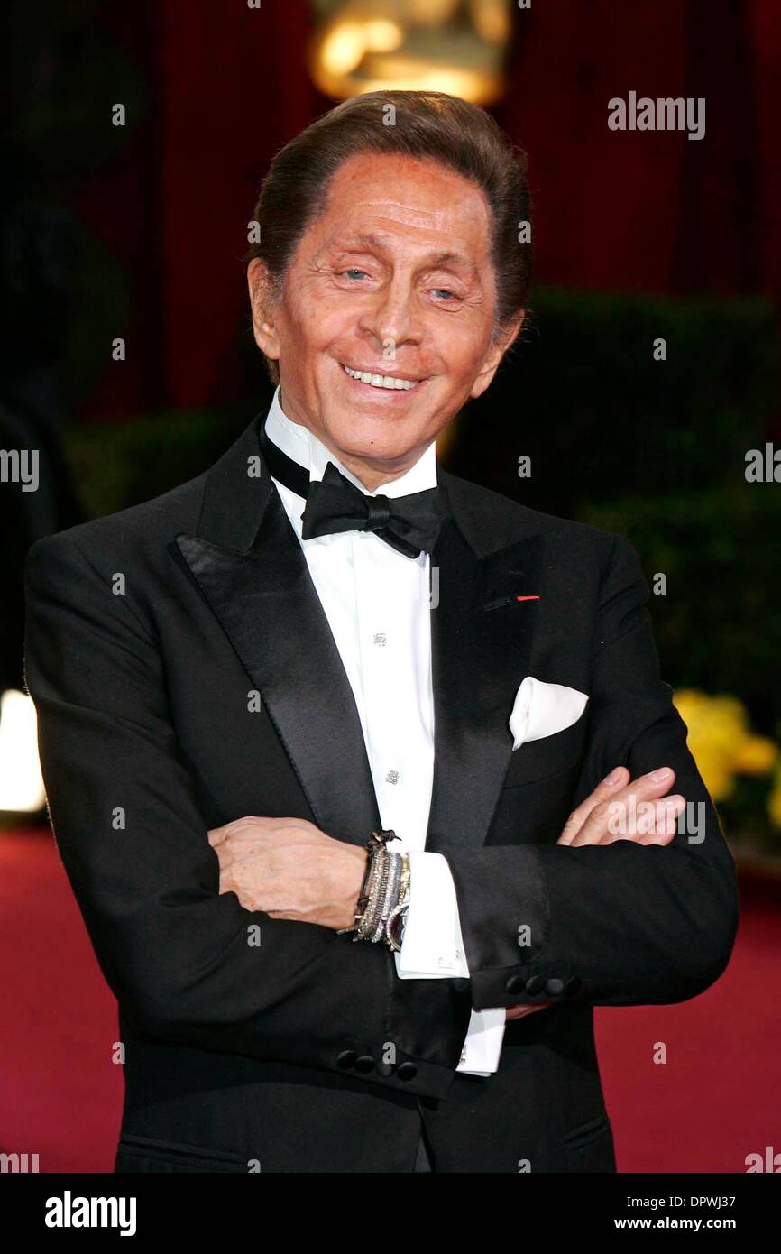 VALENTINO.81st annuale di Academy Awards / OSCAR.a Kodak Theatre.Hollywood, CA.22 Febbraio 2009.Foto di Roger Harvey-Globe foto.K61246RHARV (credito Immagine: © Roger Harvey/Globe foto/ZUMAPRESS.com) Foto Stock