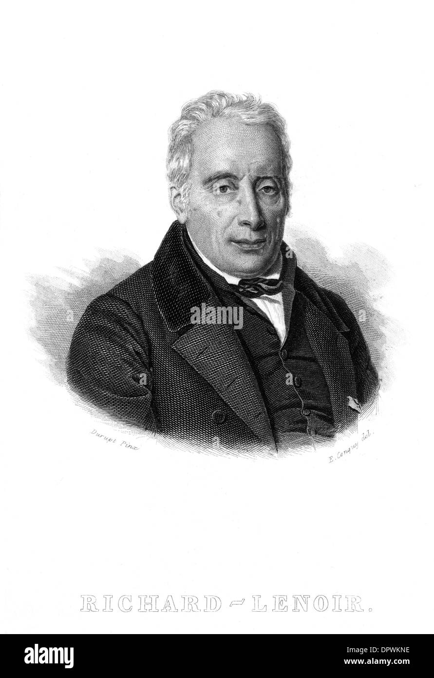 François Richard-LENOIR Foto Stock