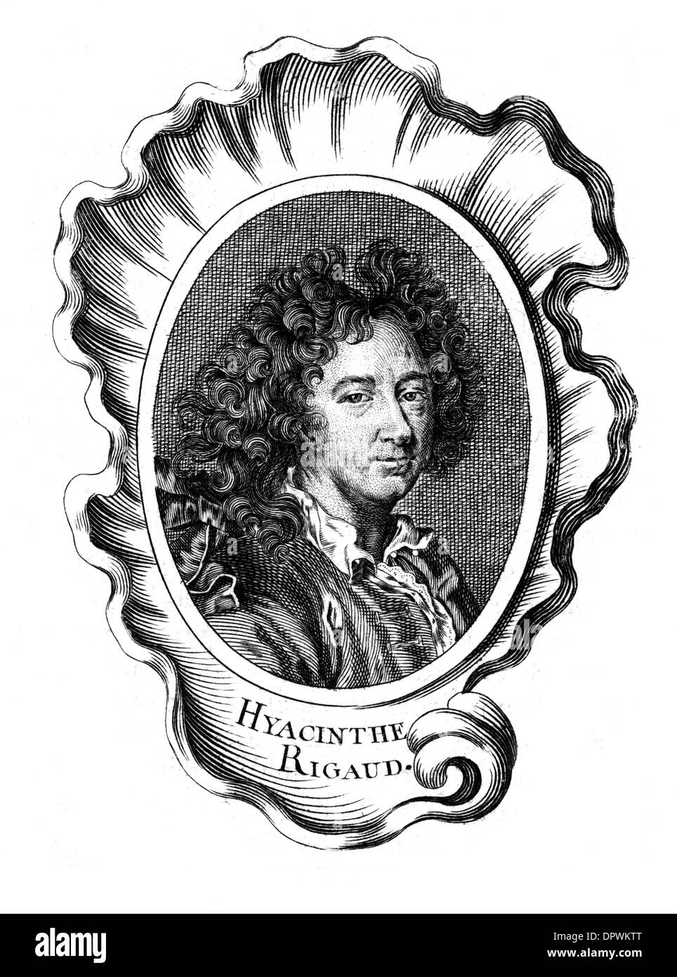 HYACINTHE Rigaud Il duomo - 1 Foto Stock