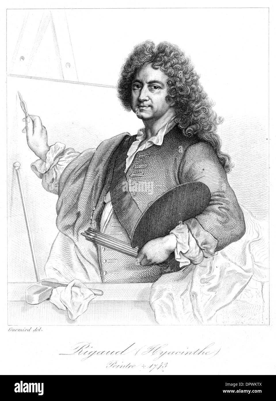 HYACINTHE Rigaud Il duomo - 2 Foto Stock