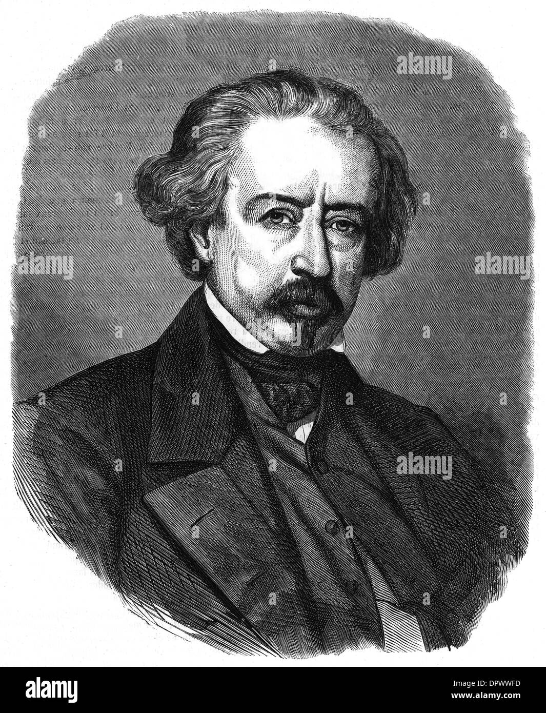 ARY SCHEFFER, artista olandese-francese Foto Stock