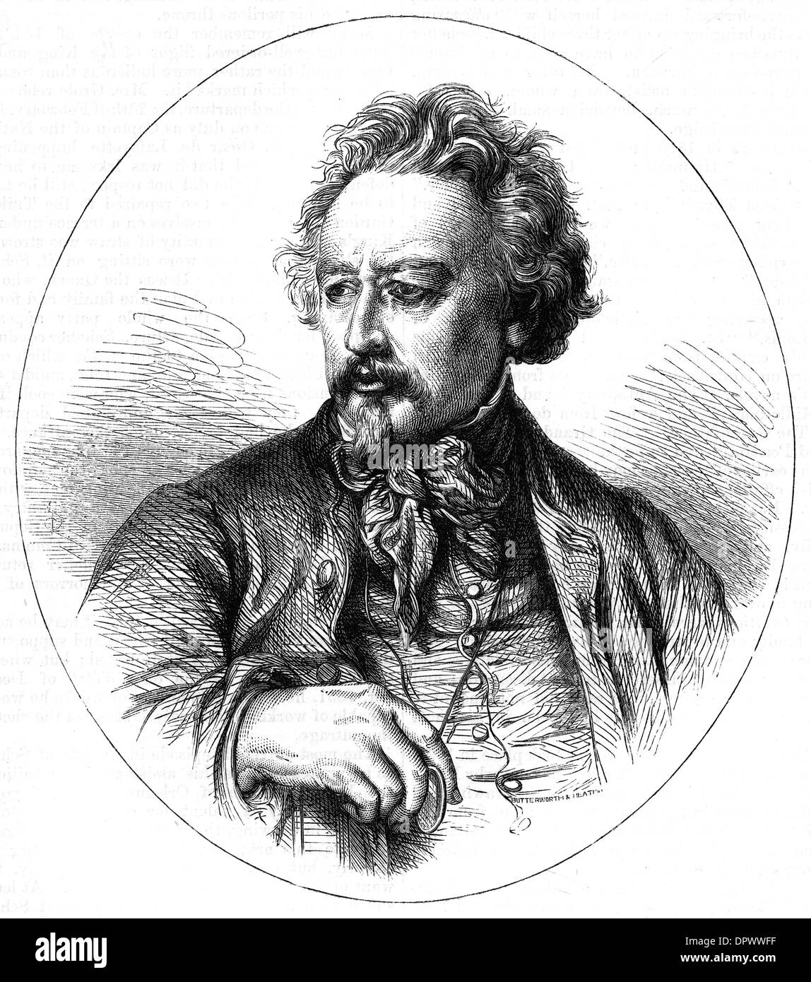 ARY SCHEFFER, artista olandese-francese Foto Stock