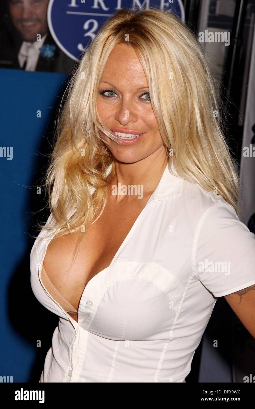 Apr 27, 2009 - New York New York, Stati Uniti d'America - attrice Pamela Anderson assiste l'apertura di Sapphire Gentlemen's Club e il primo 333 Grand Opening. (Credito Immagine: © Nancy Kaszerman/ZUMA Press) Foto Stock