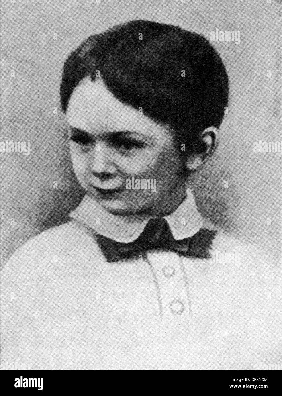 SWINBURNE COME UN RAGAZZO Foto Stock