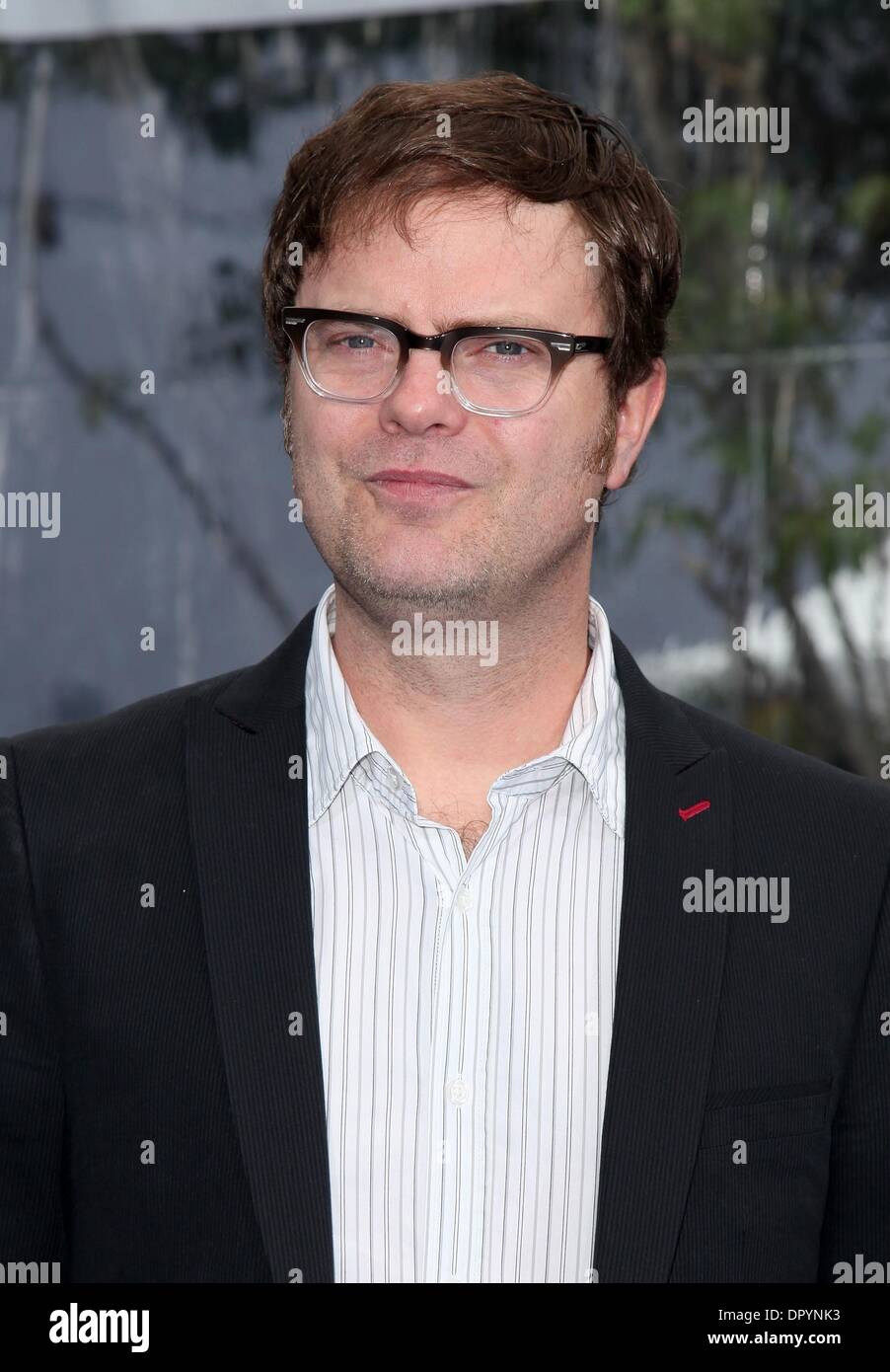 Mar 22, 2009 - CITTÀ UNIVERSALE, California, Stati Uniti d'America - Attore Rainn Wilson arrivando al 'Monsters vs Aliens' Los Angeles Premiere detenute al Amphitheatre di Gibson. (Credito Immagine: Â© Lisa O'Connor/ZUMA Press) Foto Stock