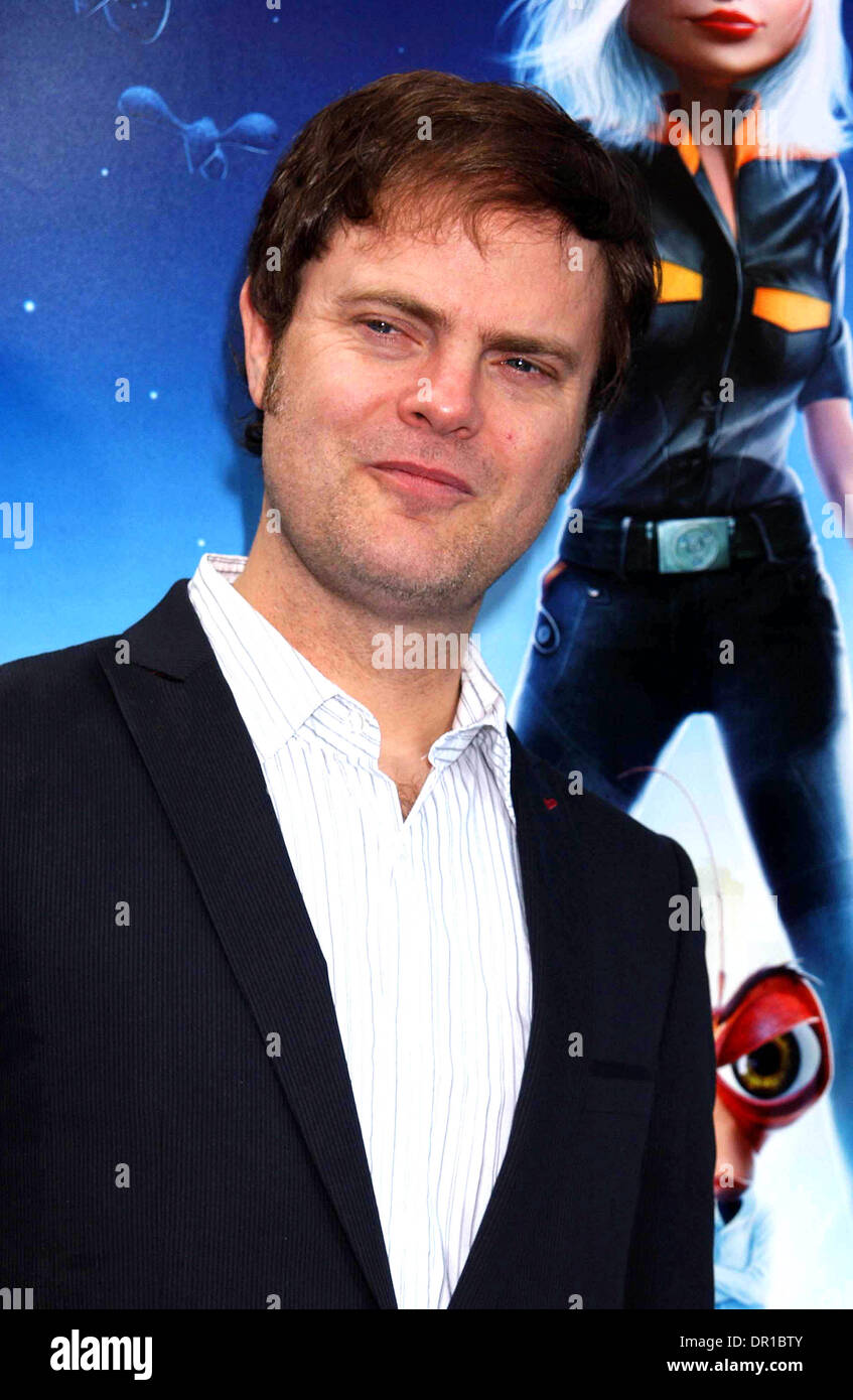 Ho14000PR.Los Angeles premiere di ''Monsters Vs. Gli stranieri" presso l'Anfiteatro Gibston in città universale CA 03-22-2009.Foto di Phil Roach-Ipol Globo-foto.Rainn Wilson (credito Immagine: © Phil Roach/Globe foto/ZUMAPRESS.com) Foto Stock