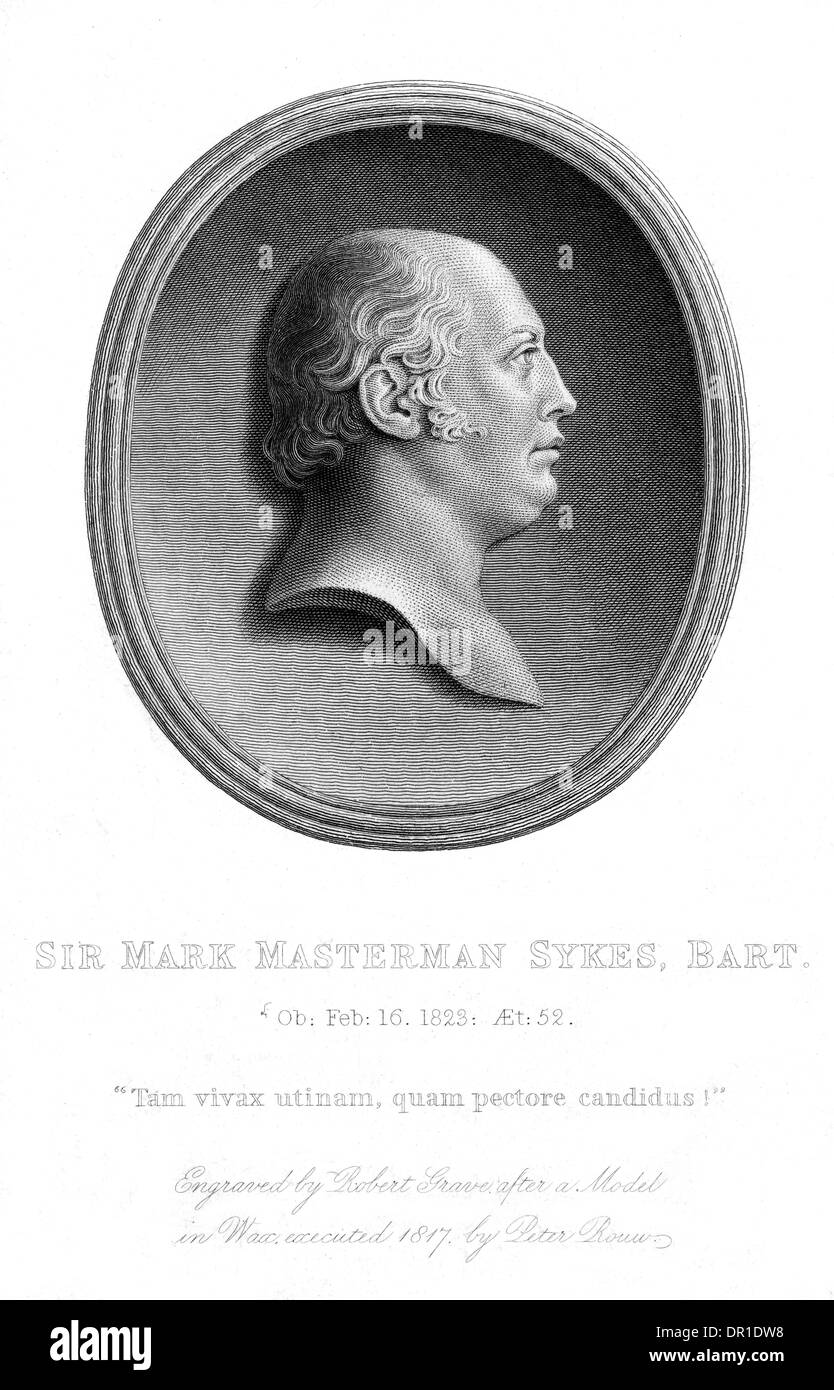 MARK SYKES MASTERMAN Foto Stock