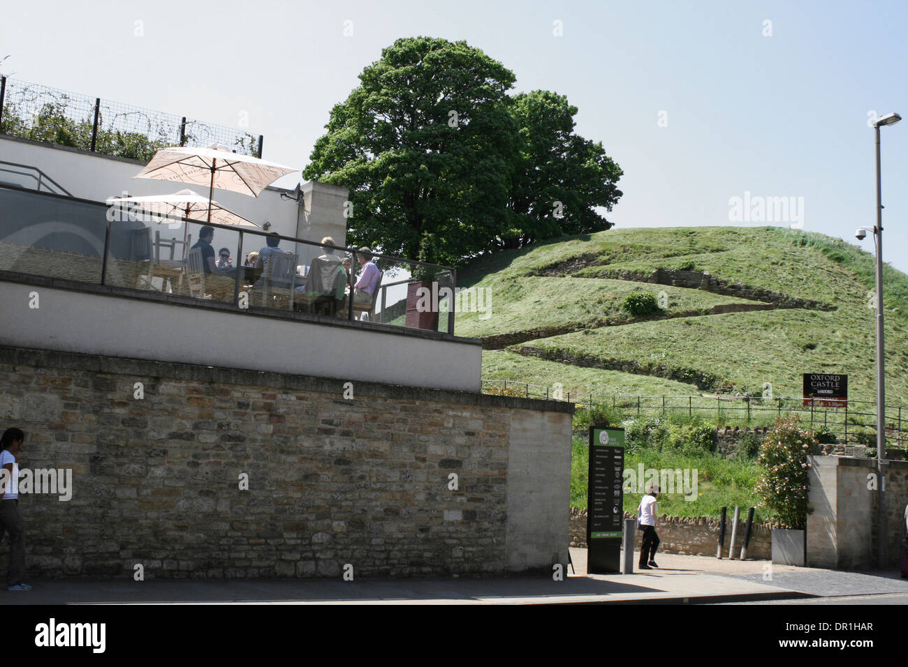 Oxford Castle sbloccato Foto Stock