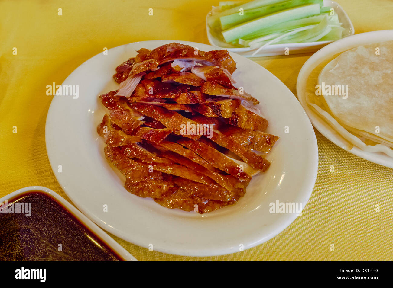 Pechino Anatra Arrosto Foto Stock