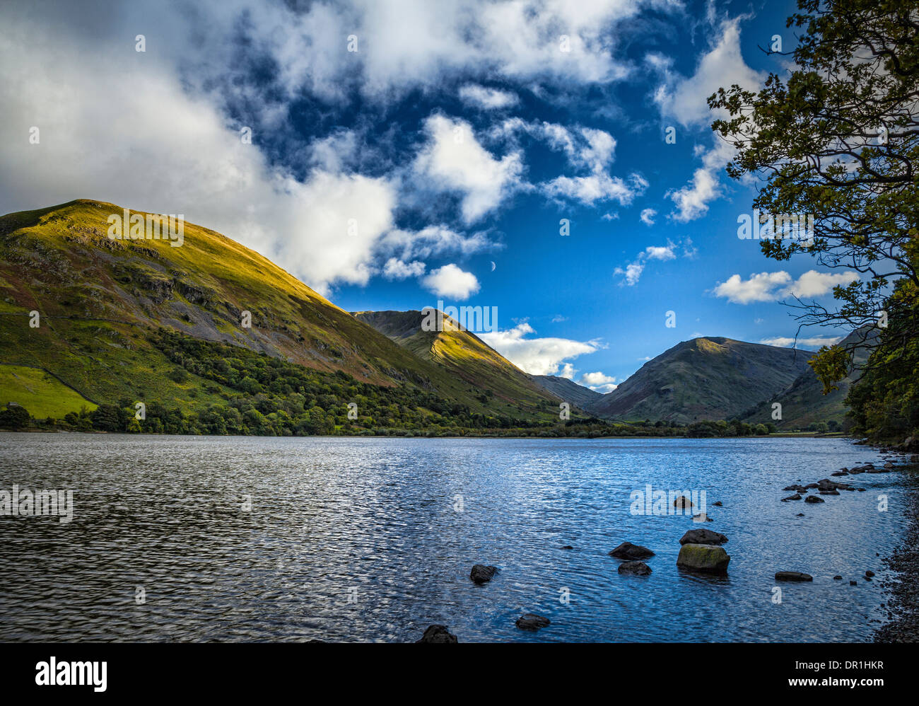 E Brotherswater Hartsop Dodd, Patterdale, Lake District, Inghilterra Foto Stock
