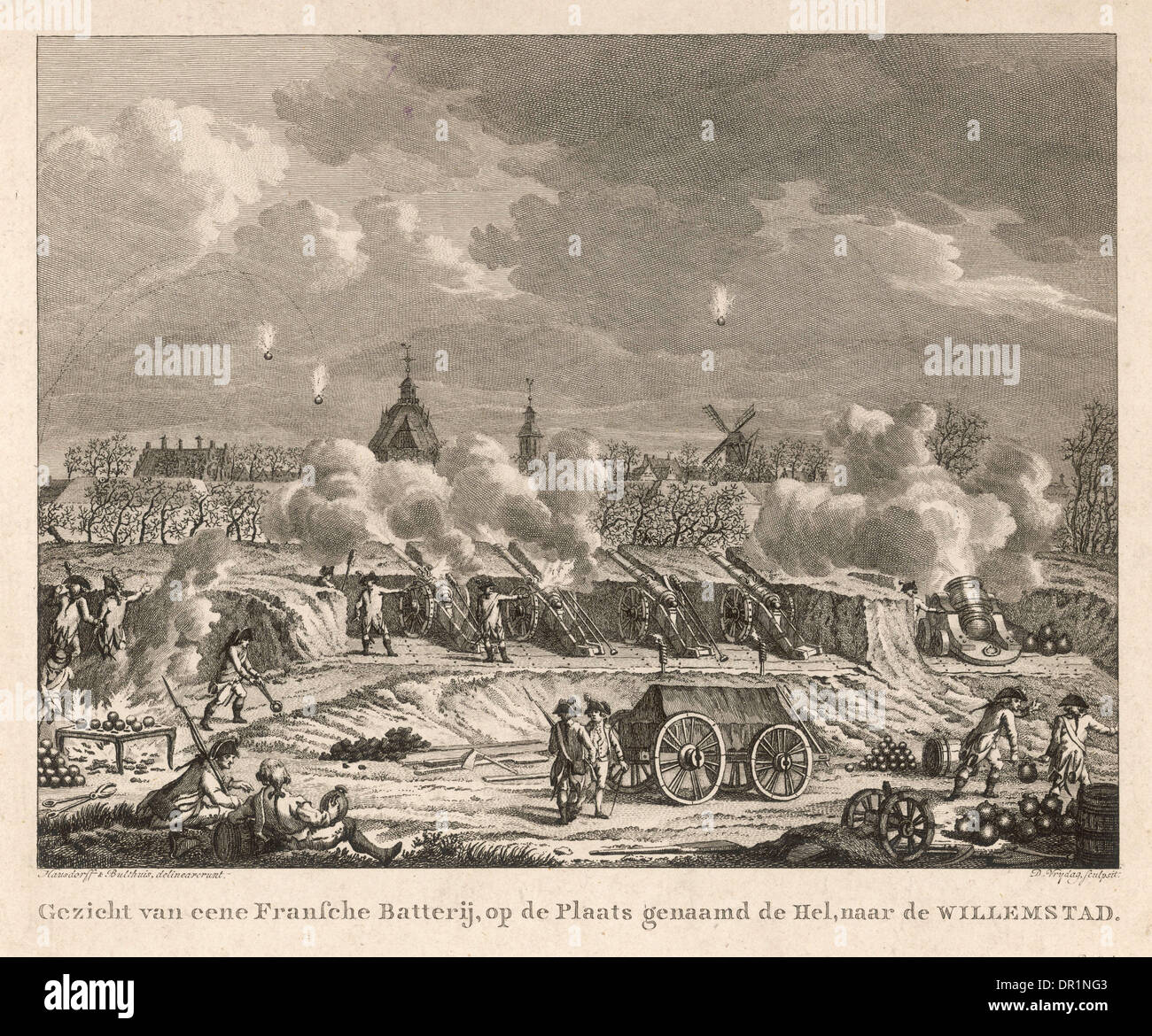 Il FRANCESE IN PAESI BASSI Foto Stock