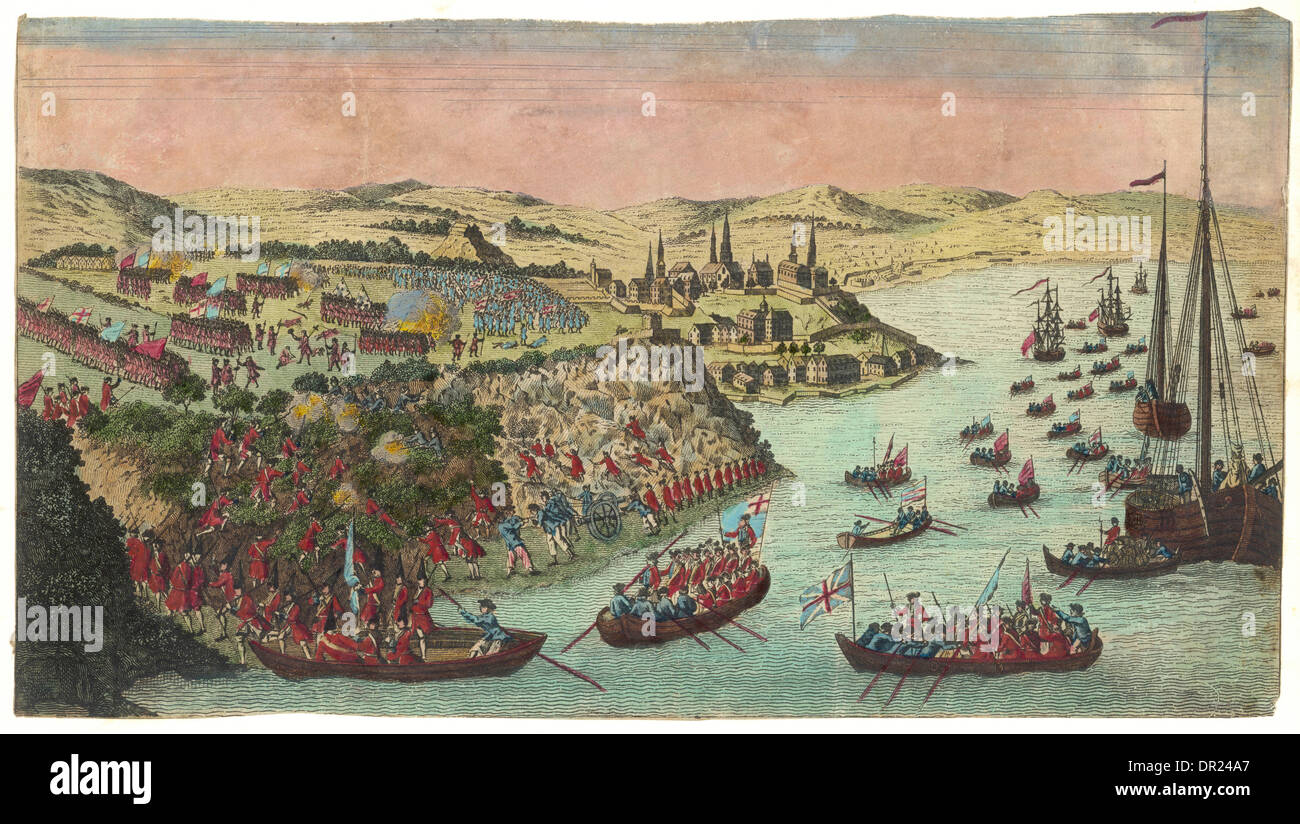 MONTREAL presi dai britannici Foto Stock