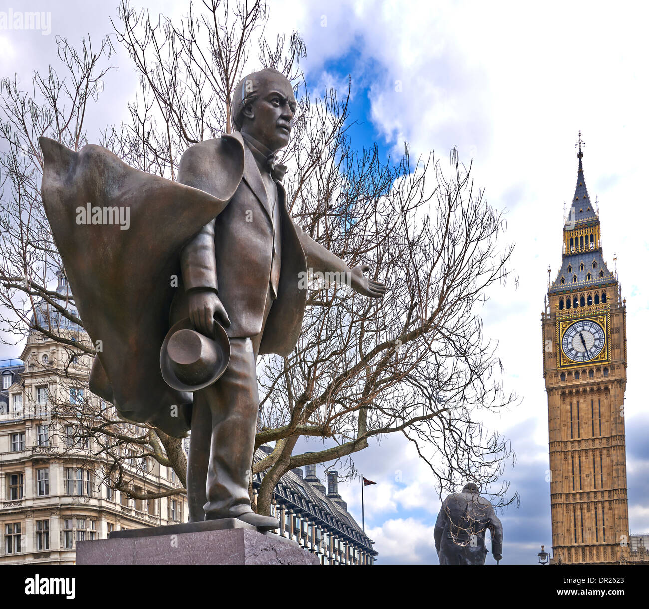 David Lloyd George, primo Earl Lloyd-George di Dwyfor (17/01/1863 - 26/03/1945) era un liberale britannico politico e statista Foto Stock