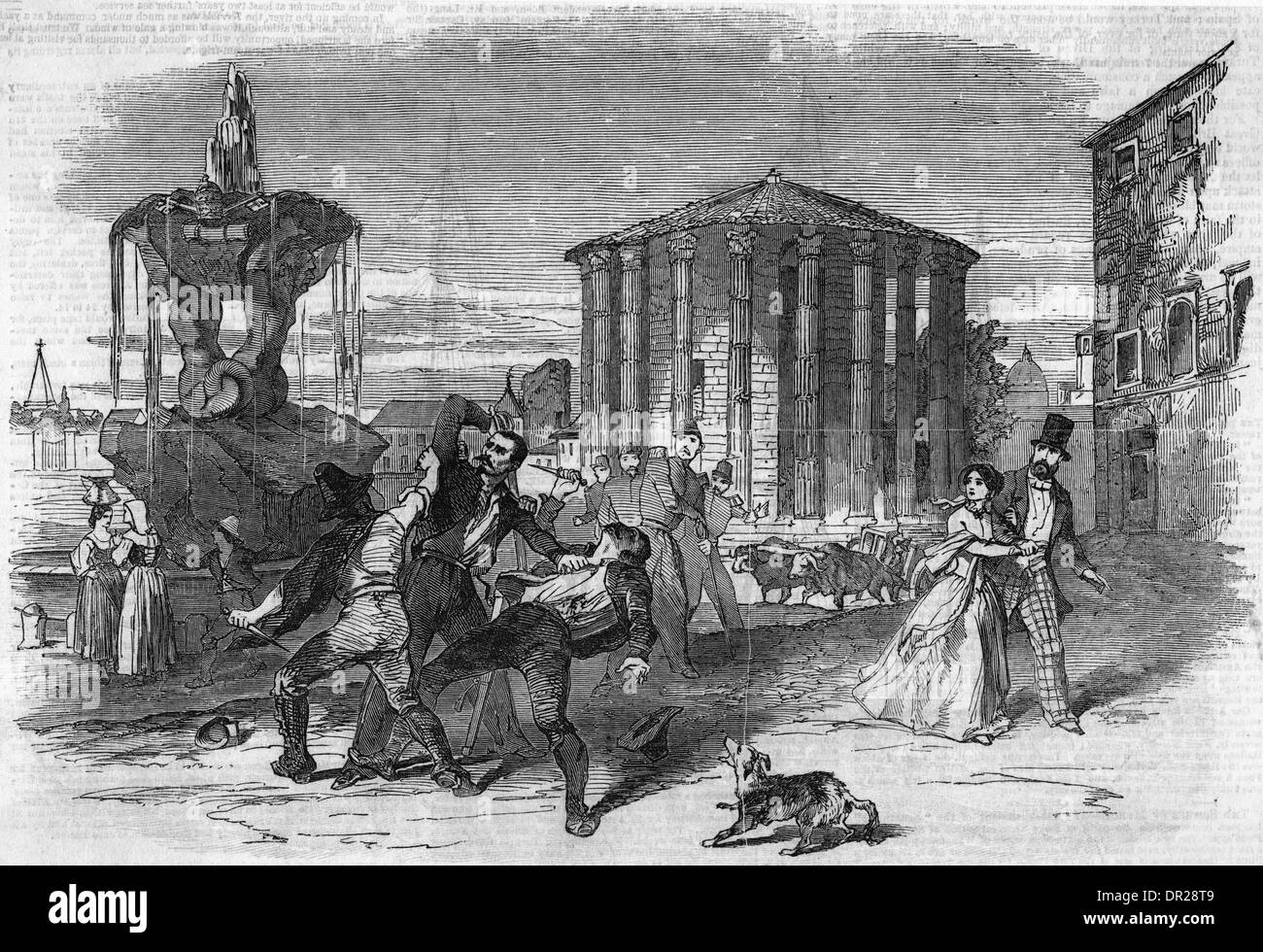 Prendere francese roma - 6 Foto Stock