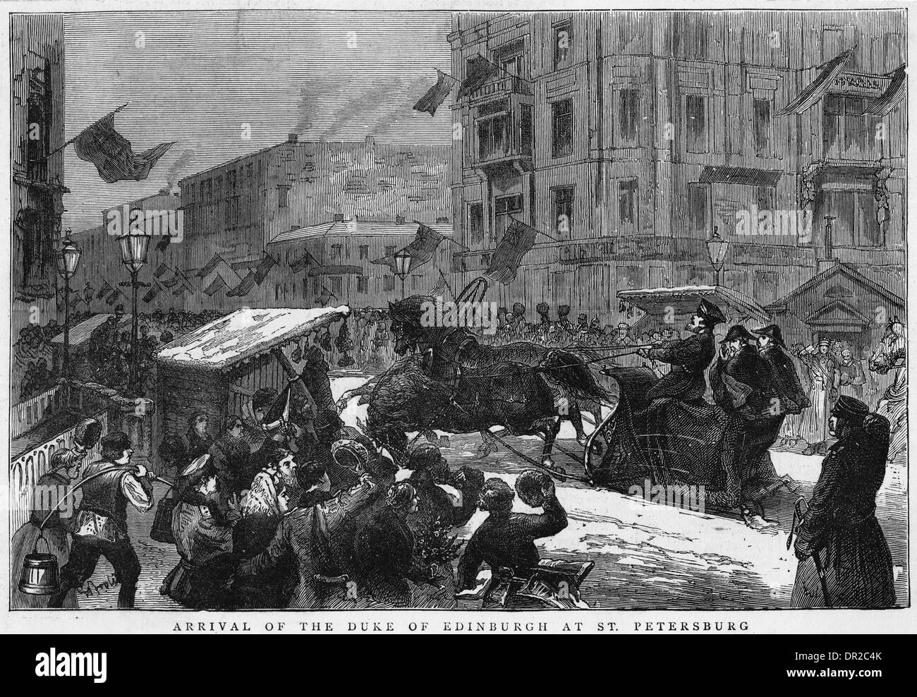 Il duca a Royal Wedding Foto Stock